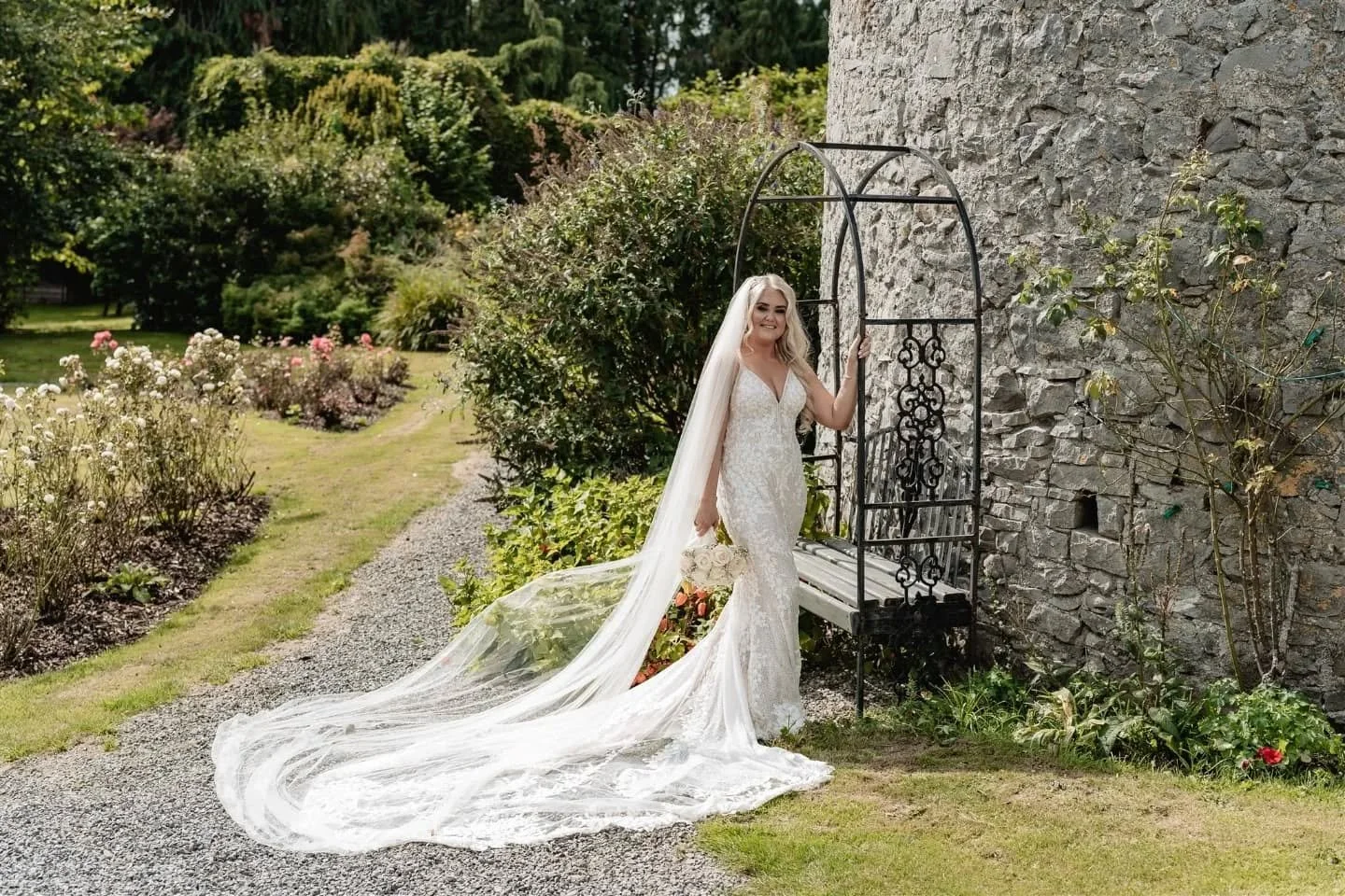 The perfect day for a perfect pair. 🌿💍@bridgehousehoteltullamore for Pauline &amp; Shaun ❤️📸👰&zwj;♀🤵💒
