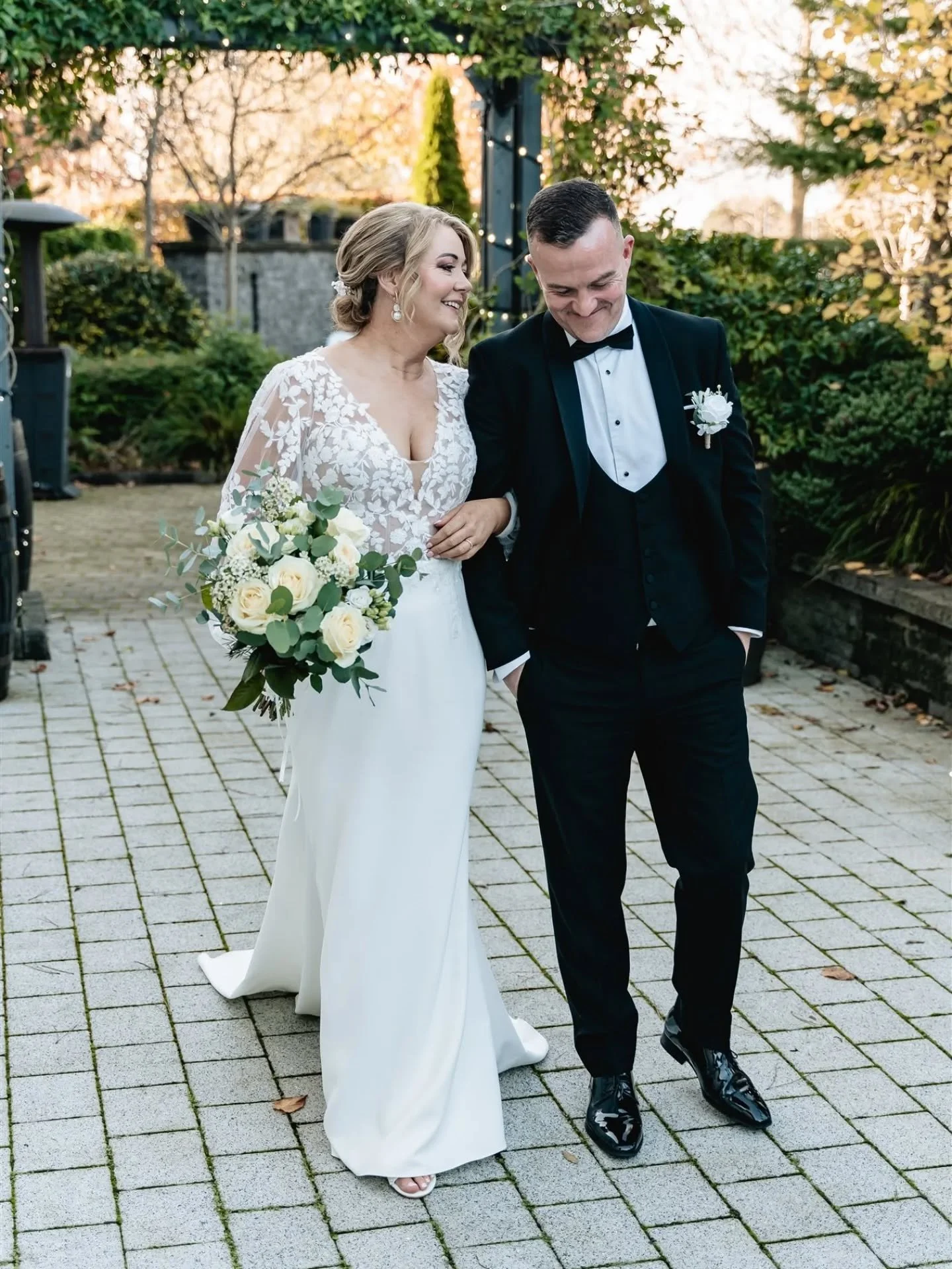 A perfect &lsquo;I do&rsquo; @pillohotelashbourne . Cheers to forever, Clare &amp; Ian 🤍