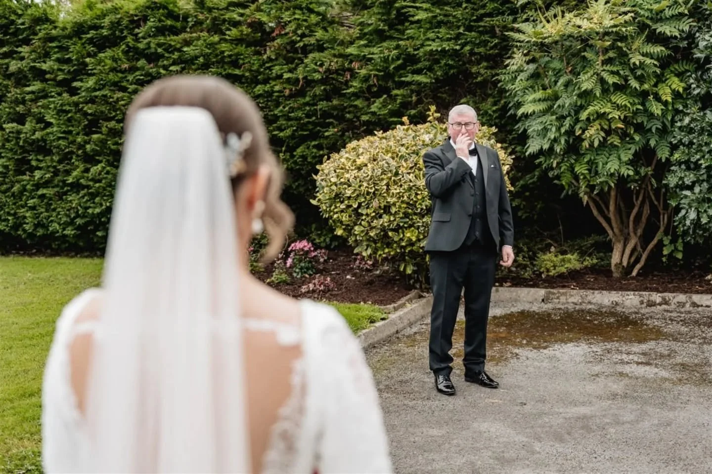The split second when dad sees his daughter as a bride for the first time. The shock. The pride. The tears. Then the biggest smile. It&rsquo;s never just a photo  it&rsquo;s a memory being made.