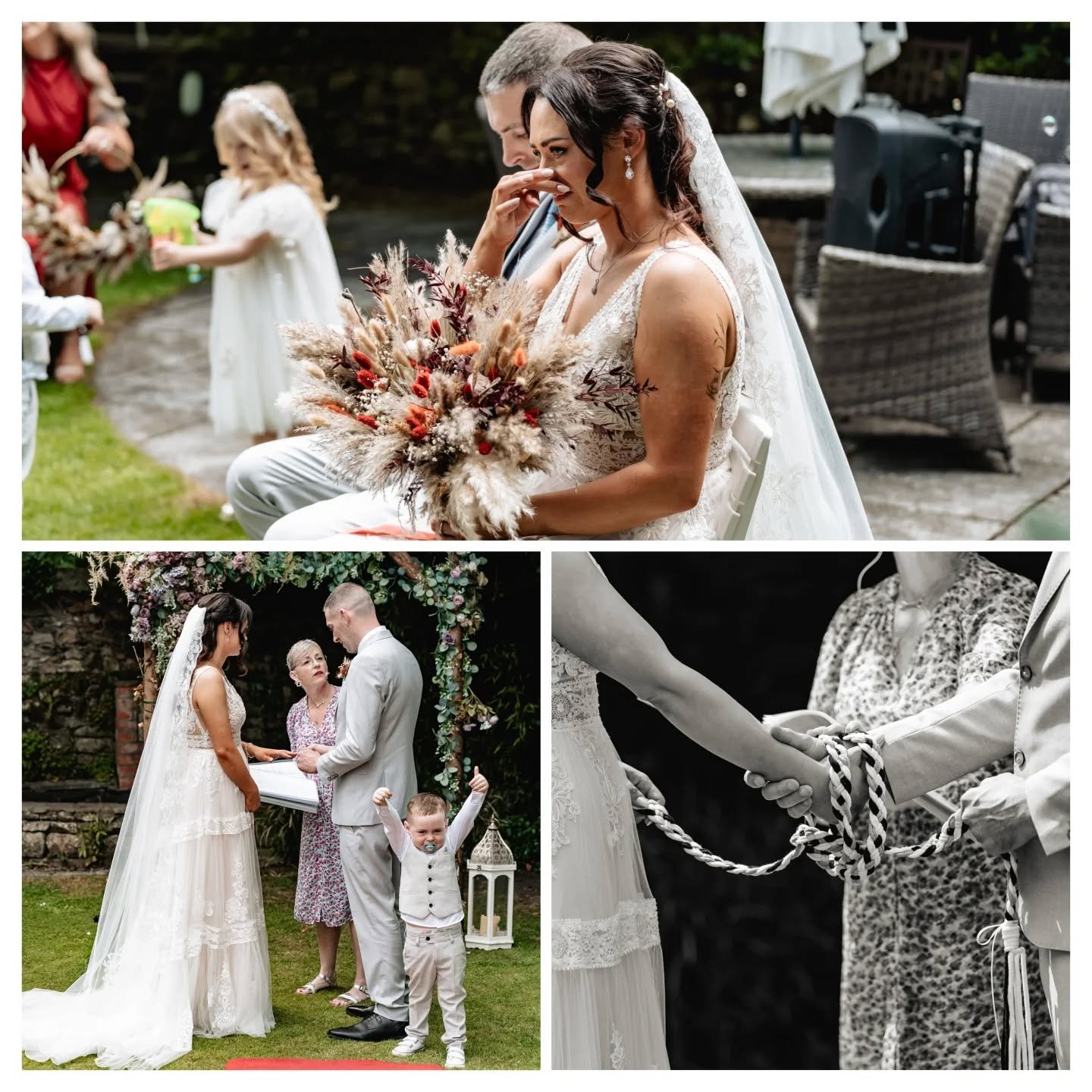 A look back to sunnier days at Leanne &amp; Johns wedding @raheenhouse 

Dress @mydressbridalwear 
Flowers @theirishflowerwhisperer 
Celebrant  @sueannethecelebrantbyyourside