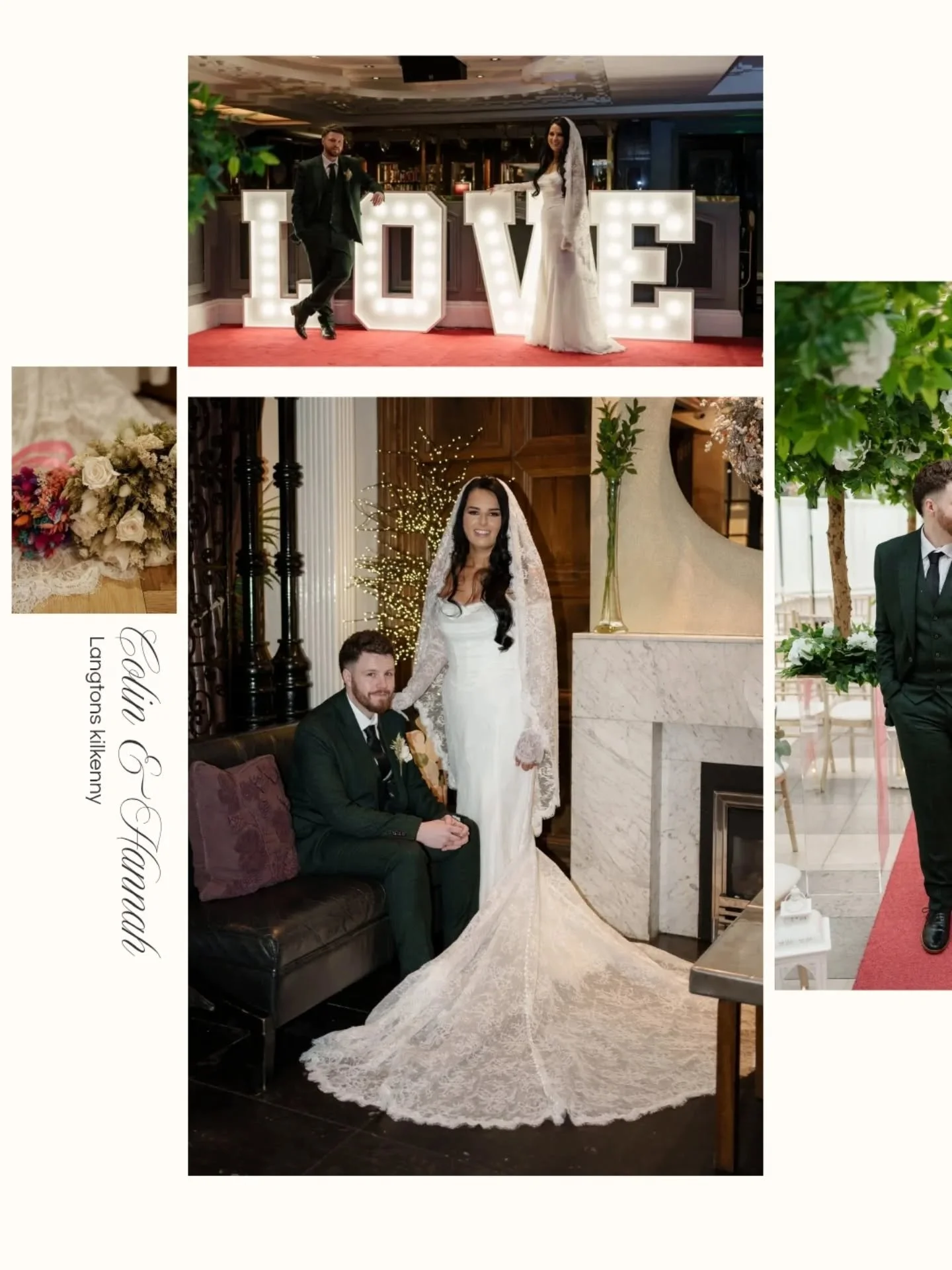 Colin &amp; Hannah
Just a little sneak peek from their day at Langtons, Kilkenny. Such a joy to capture your special day 🤍