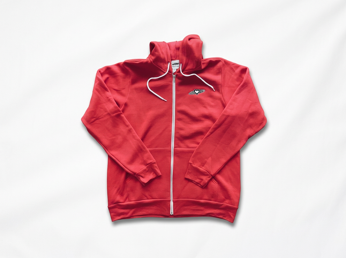 Valentines Day Zip Up Hoodie