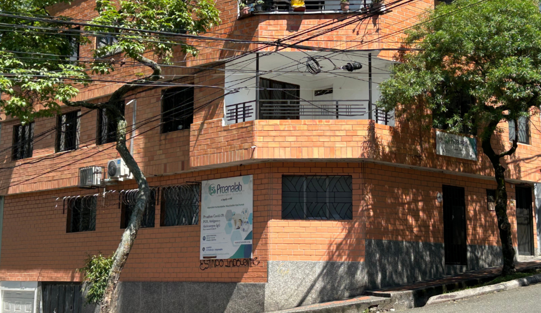 Sede de Laboratorio Clínico Proanalab en Prado Centro, Medellín