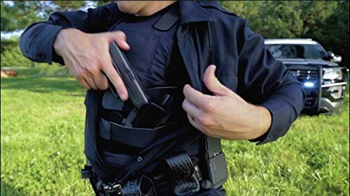 læser fremstille beruset Police Vest holster that Velcros to your vest and allows you to rotate your  weapon in and out. — Gladius Holsters
