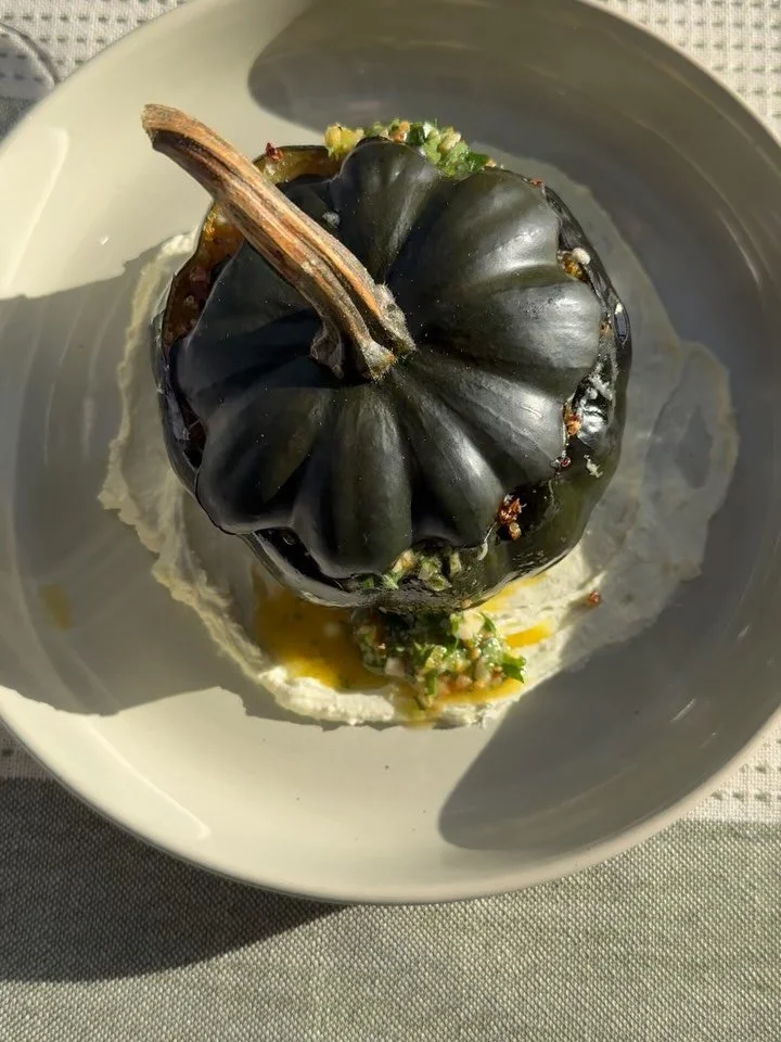 🍂 Specials to celebrate this gorgeous fall weekend - join us! 🍂

✨ Acorn Squash stuffed with sujuk sausage, quinoa &amp; oyster mushrooms, finished with whipped goat cheese &amp; pine nut gremolata. 💯💯

🍷 From Il Censo out of Southeast Sicily ne