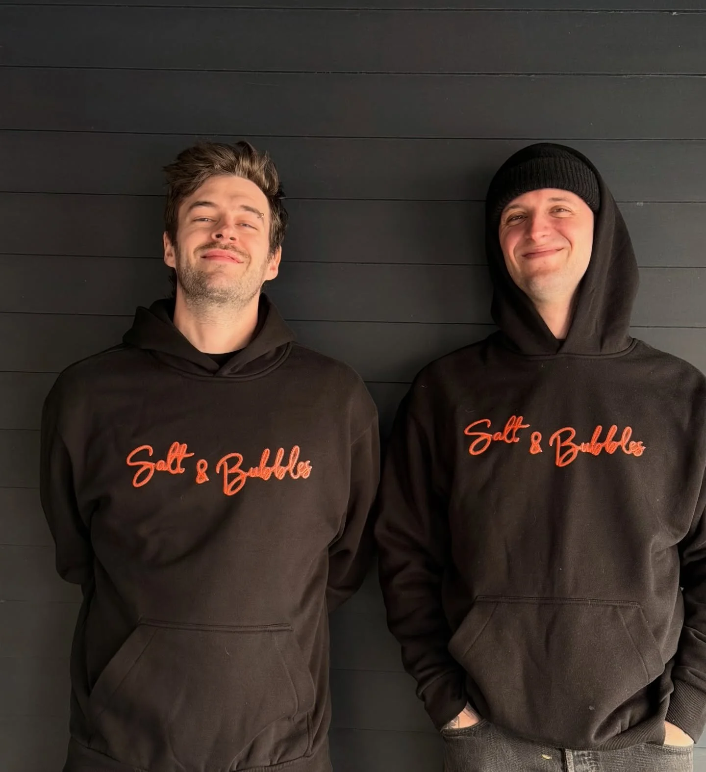 ✨SWAG IS In✨
(Ps. Swipe for how pregnant ladies model the swag yes there is a wee won joining the S&amp;B fam 💝) 

Before we could even get a photo of these heavyweight hoodies folks have been coming in left and right for them! Make sure you come by