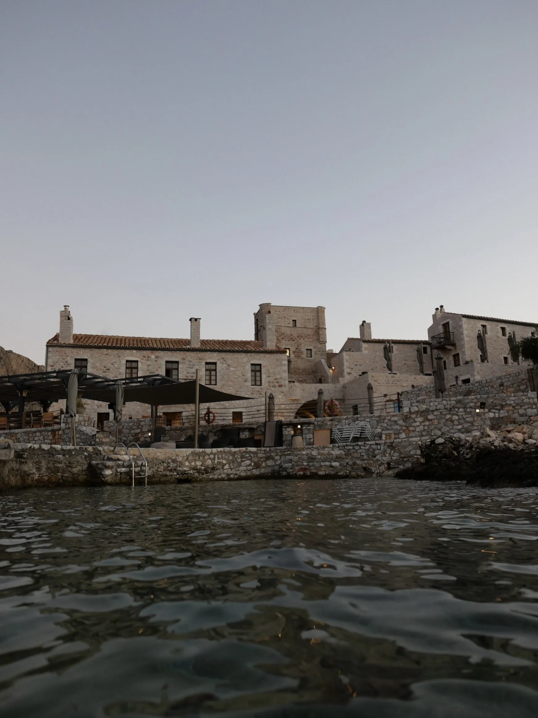 Seaside resort on the far edge of the Peloponnese, where relaxation is the preferred option    