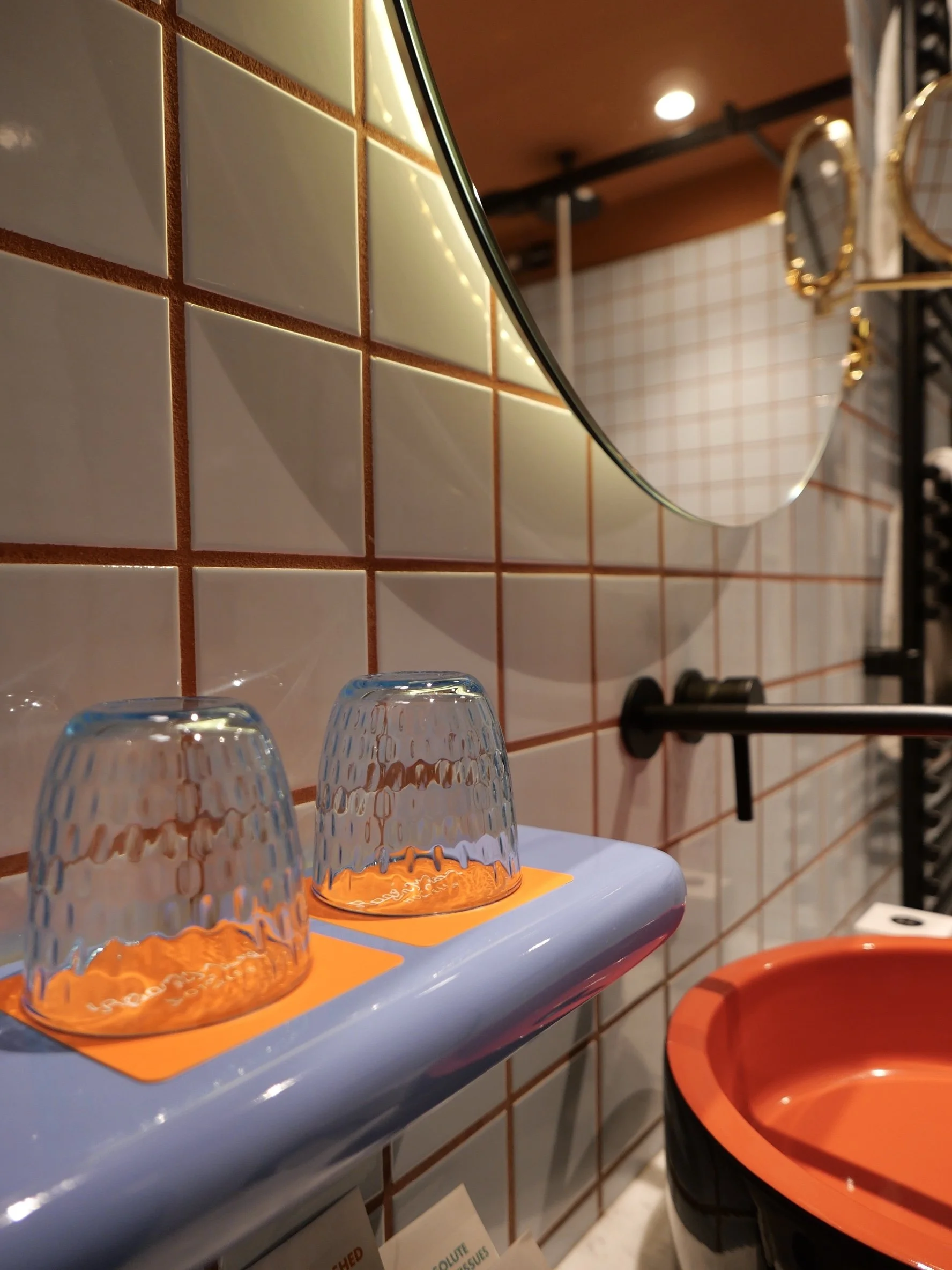 Colorful yet sombre boutique hotel in central Milan with design by Patricia Urquiola
