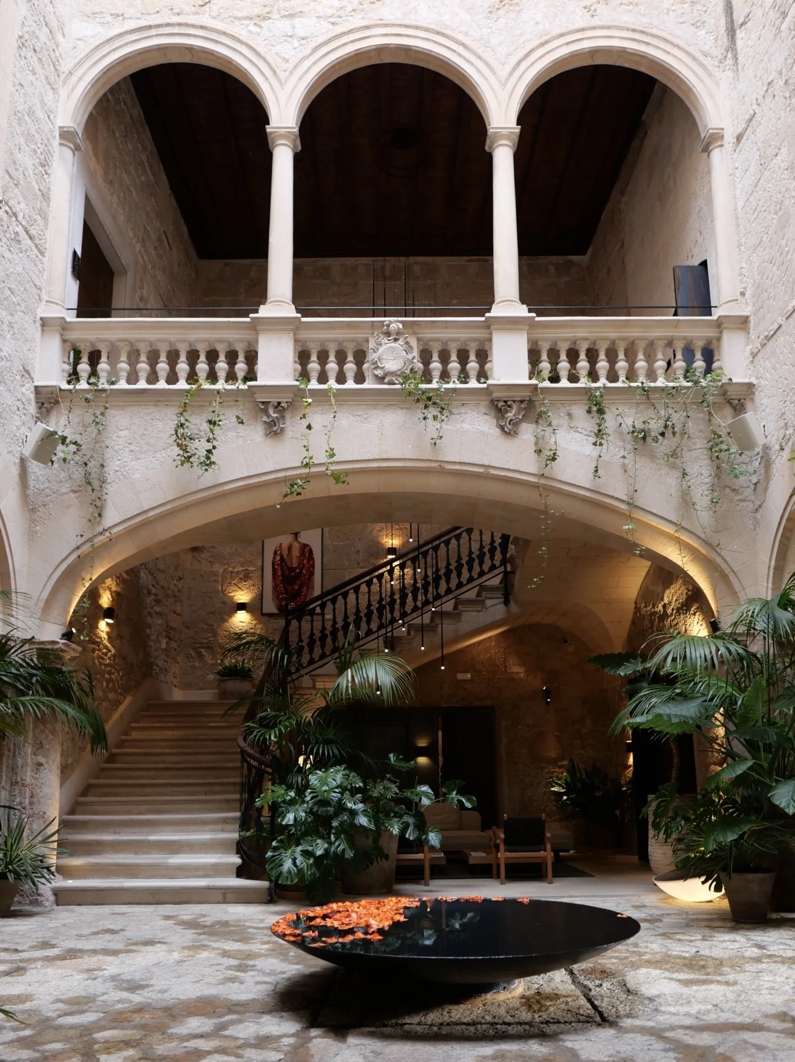 Urban Palma hotel in 12th century palace with a lux feel where contemporary design and ancient features merge