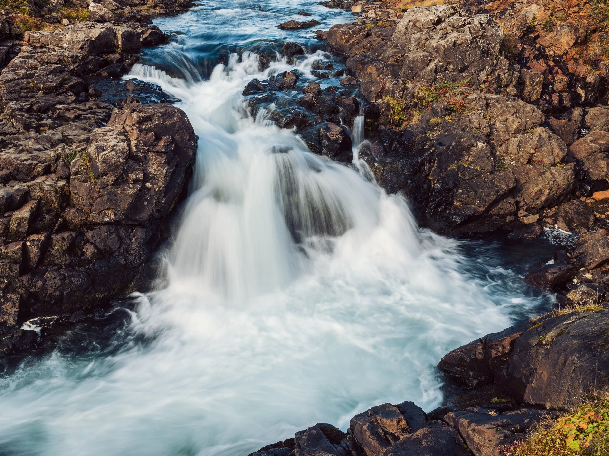 Waterfall in Gljúfurá