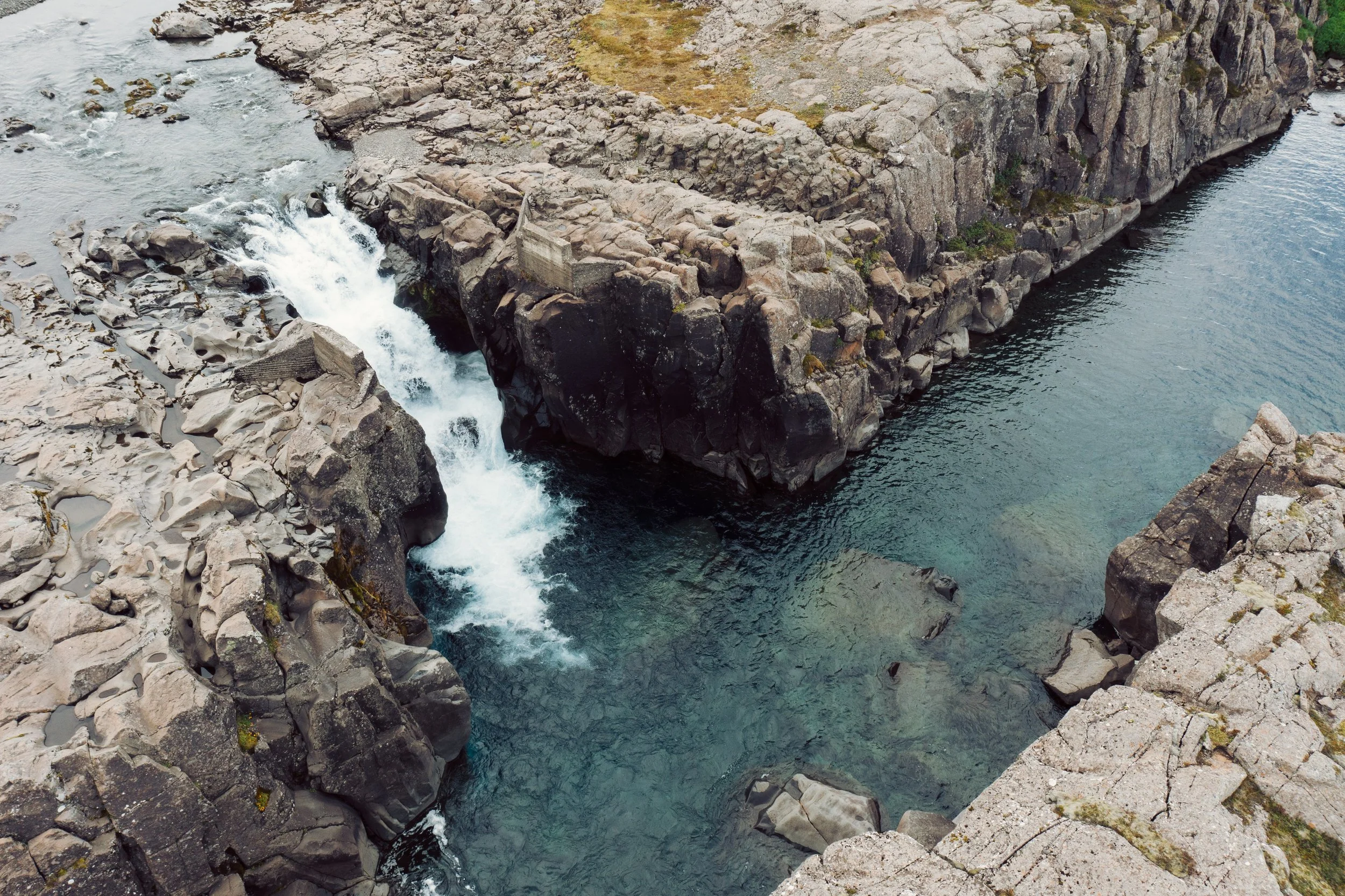 Stekkásfoss in Fossá