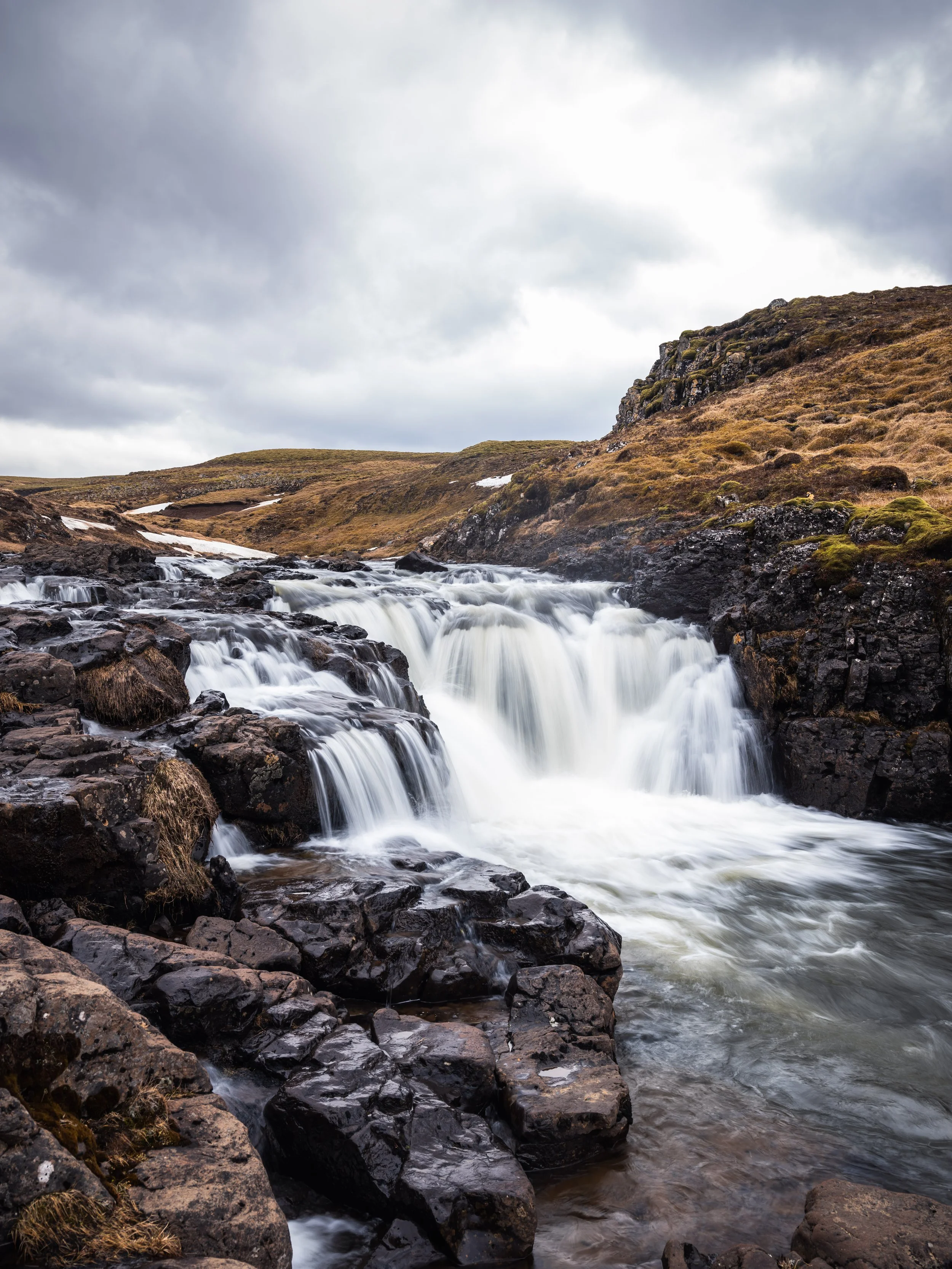Waterfall in Austurá