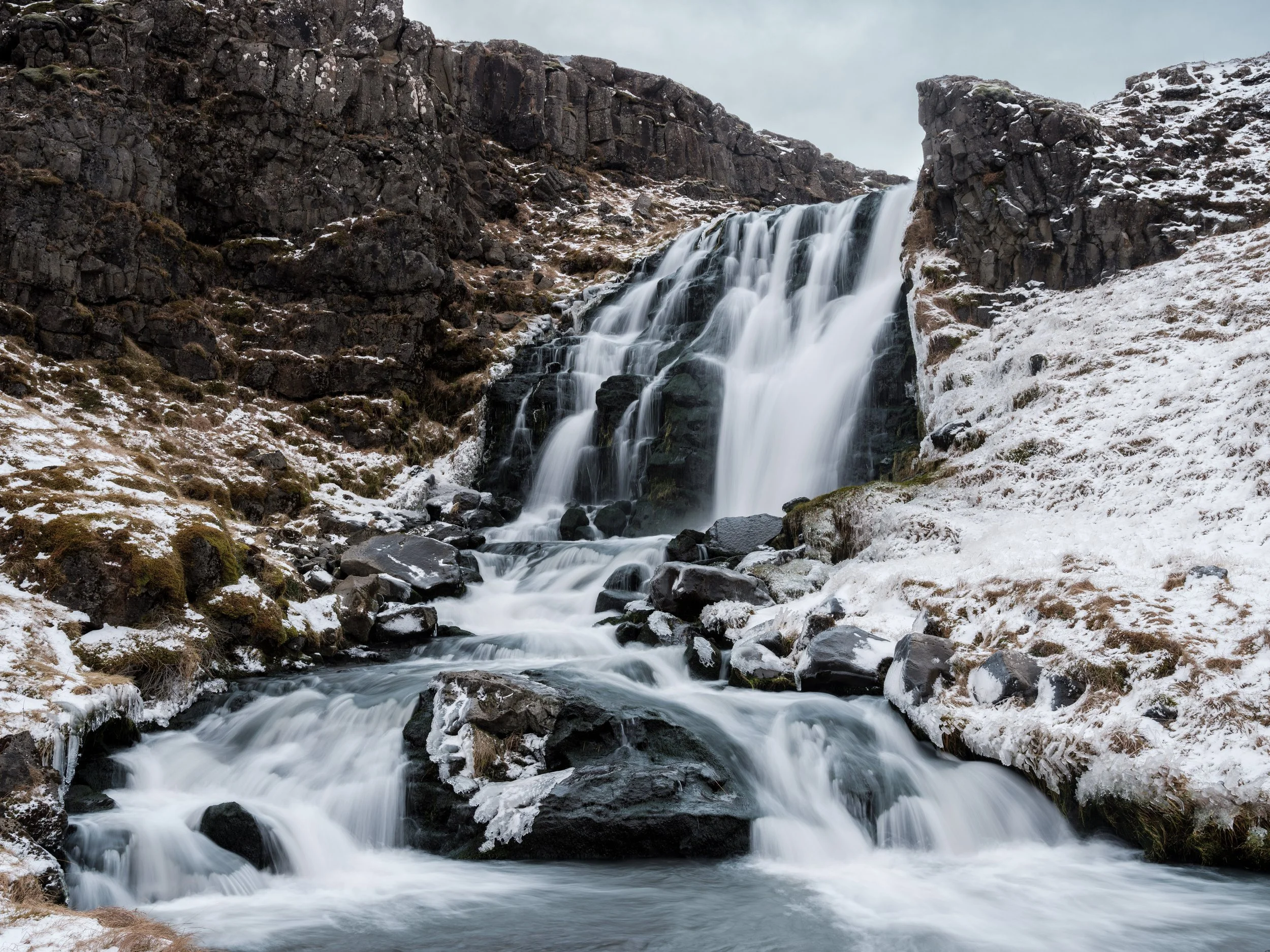 Fossdalsfoss in Reykjadalsá