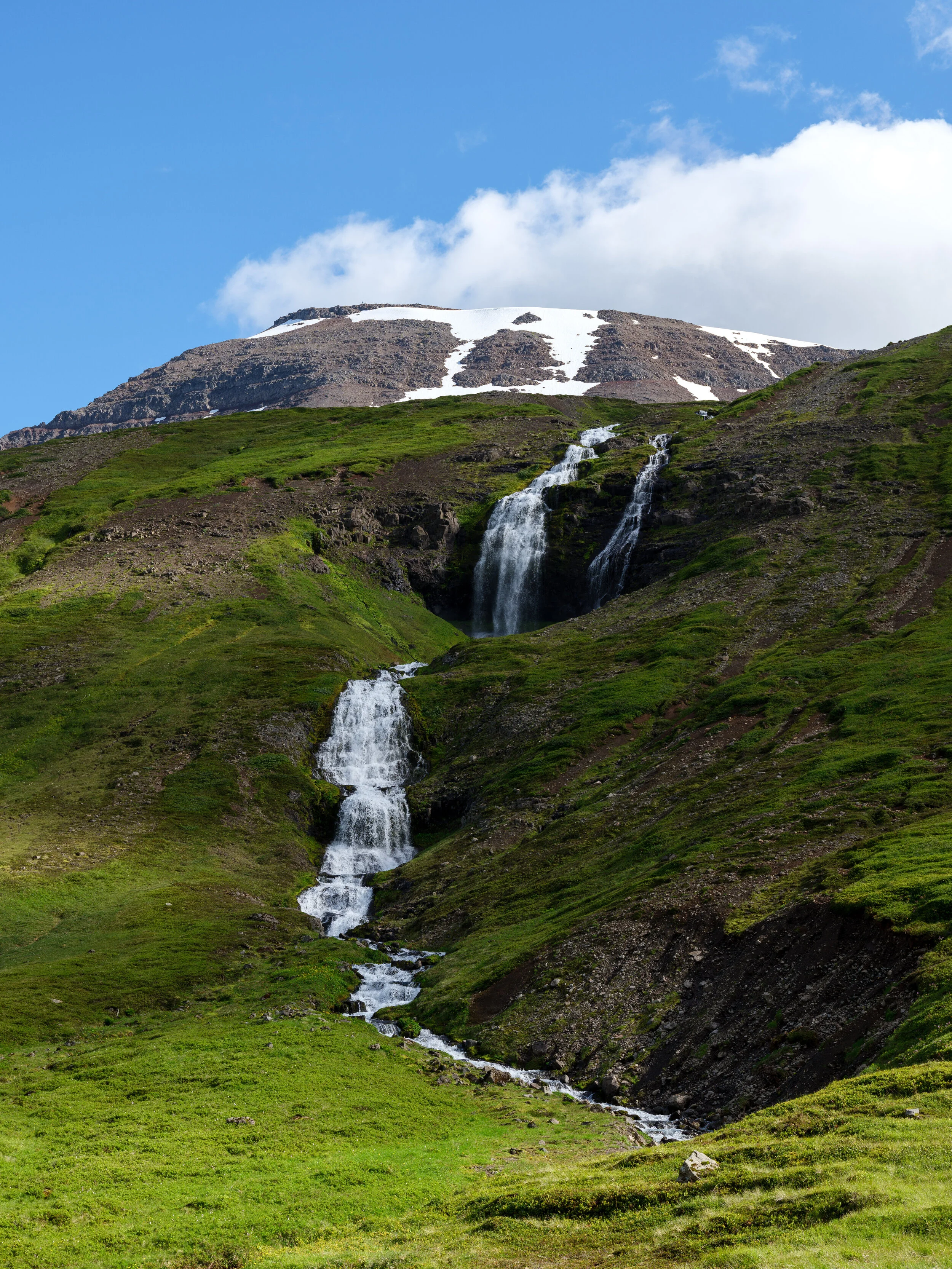 Waterfall in Skútudalur