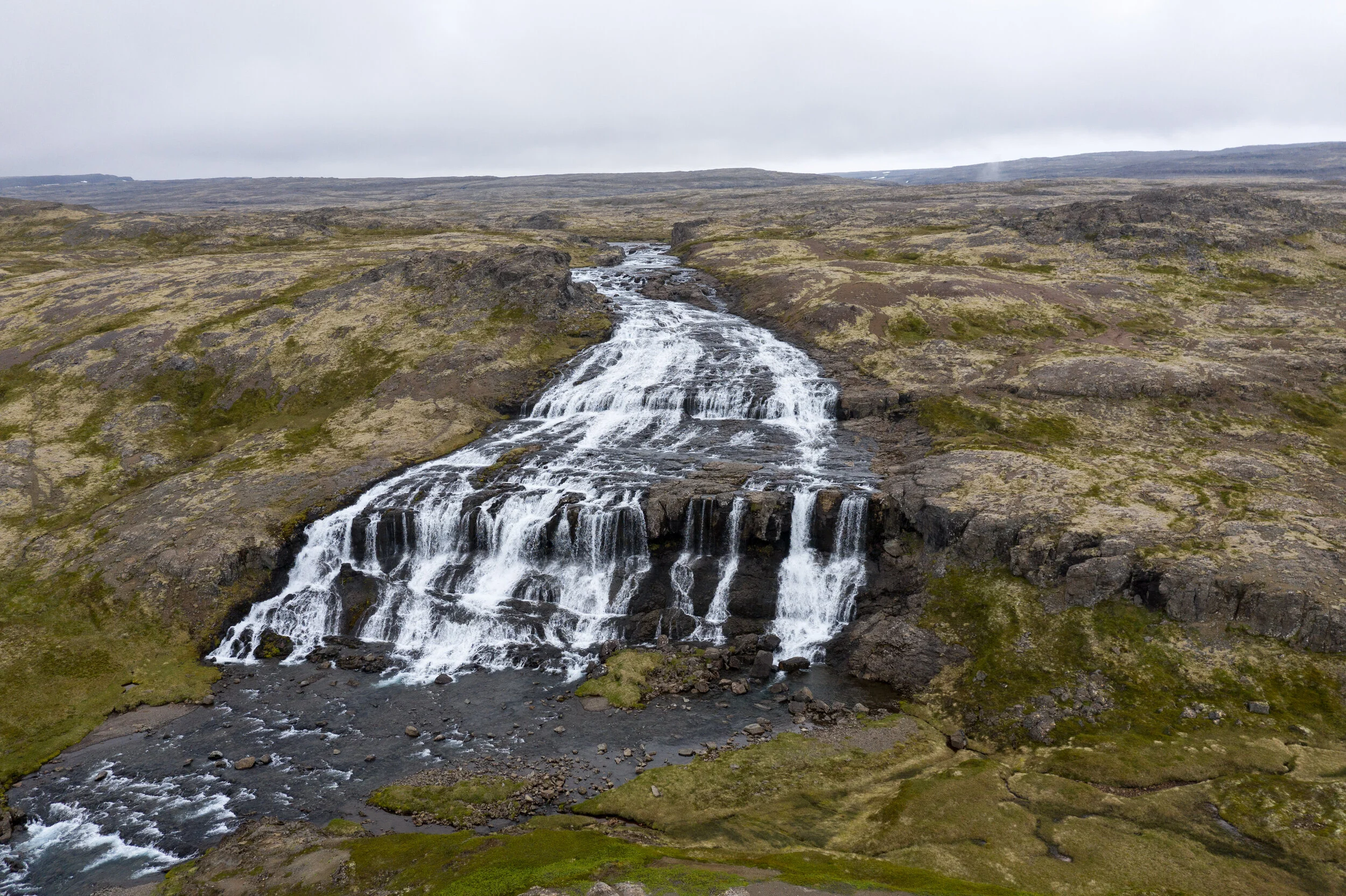 Húsárfoss in Húsá