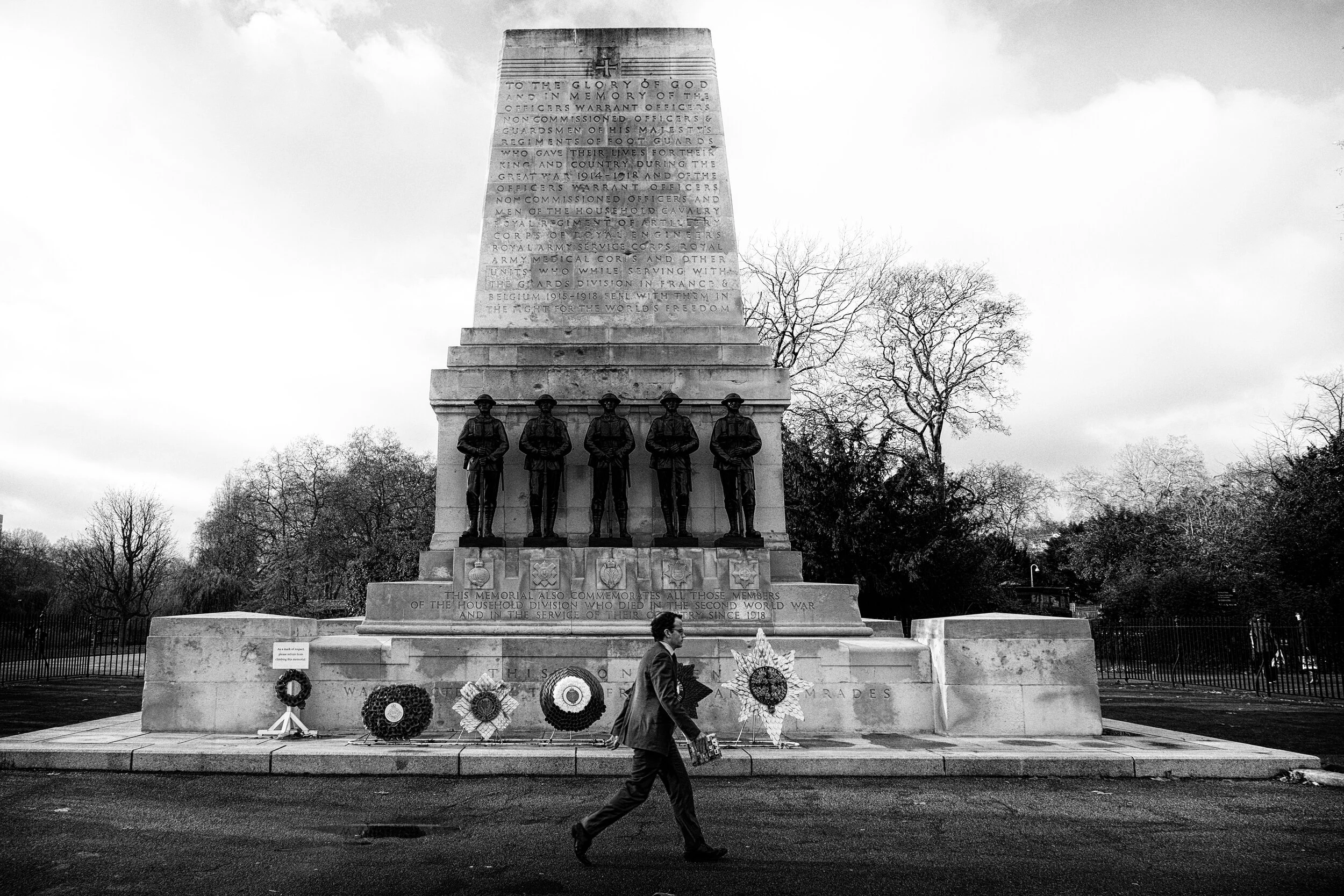 Civil servant in a hurry, London