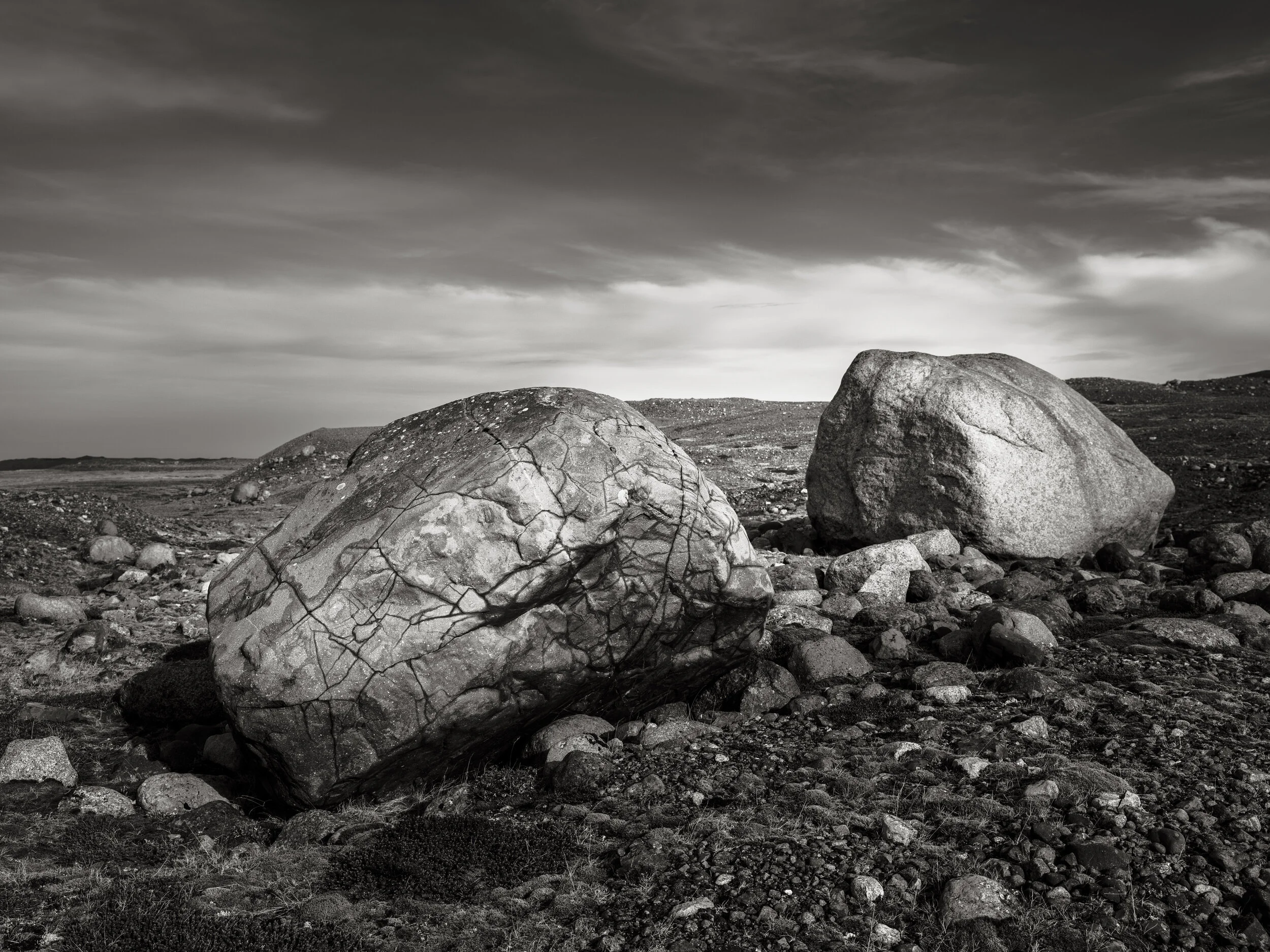 Glacier rocks