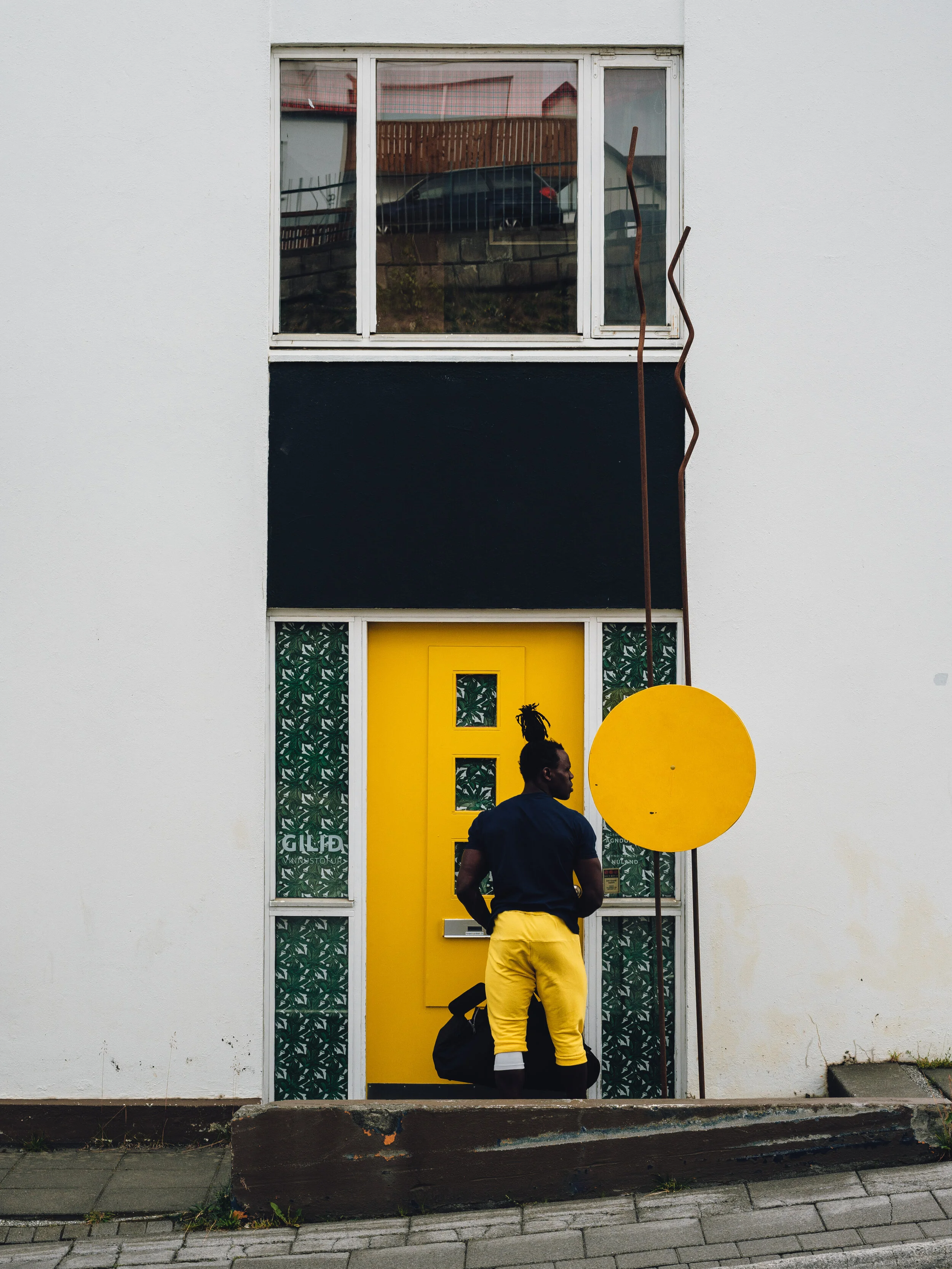 Yellow in Akureyri