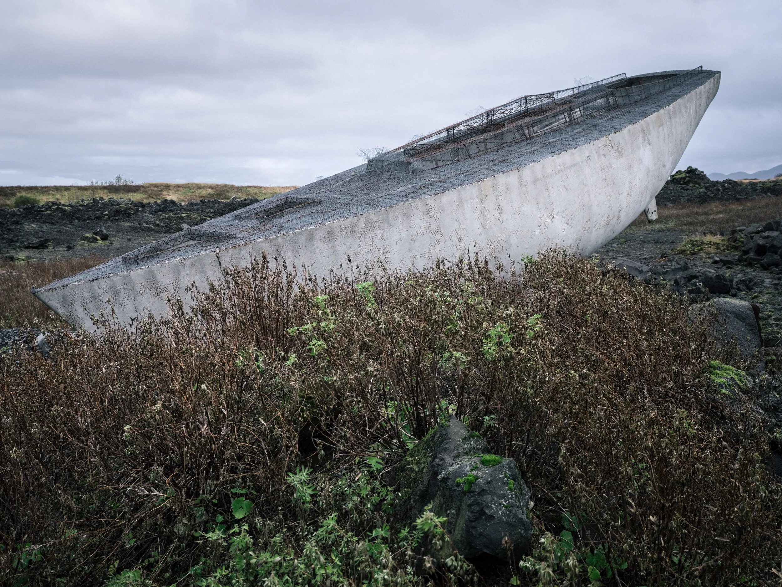 Concrete yacht project