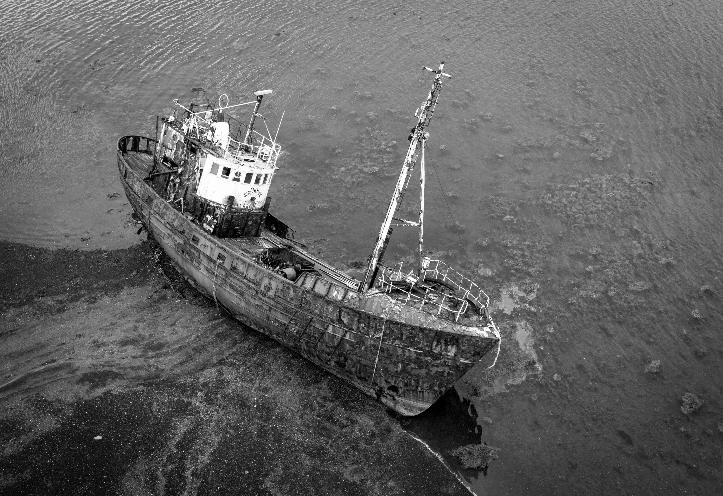 Shipwreck near Stykkishólmur