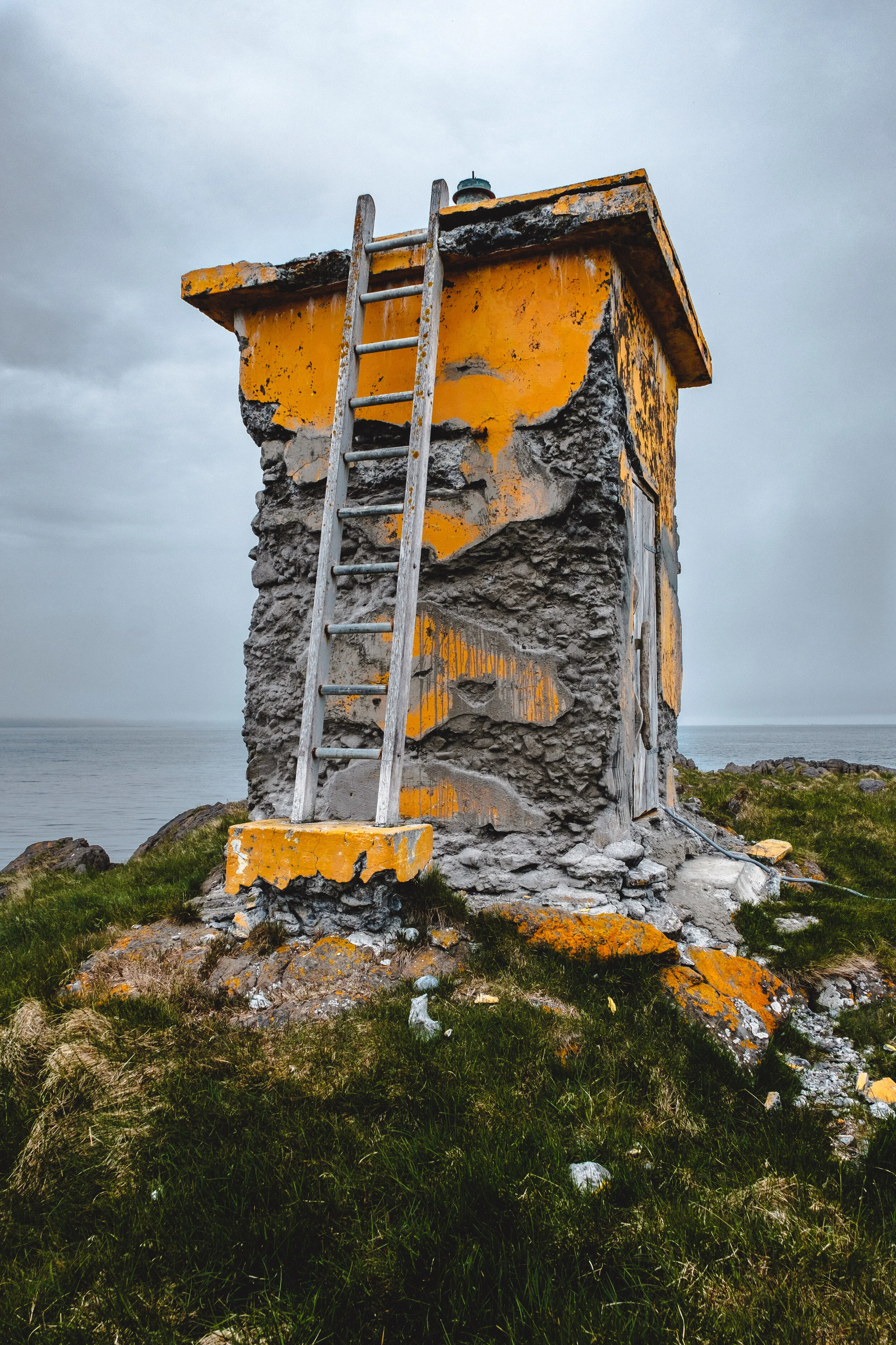 Old lighthouse at Seljanes