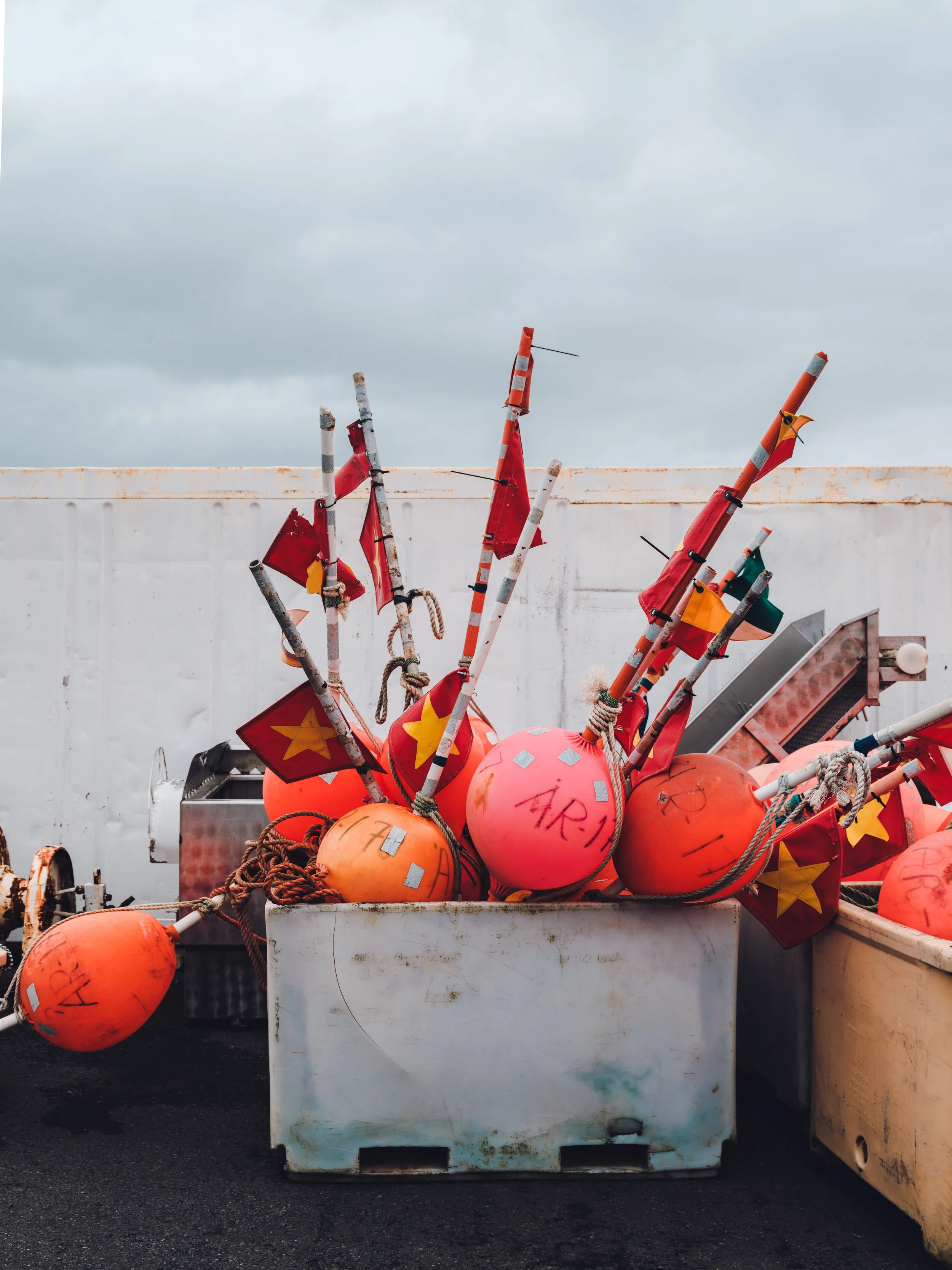 Fishing gear in Þorlákshöfn
