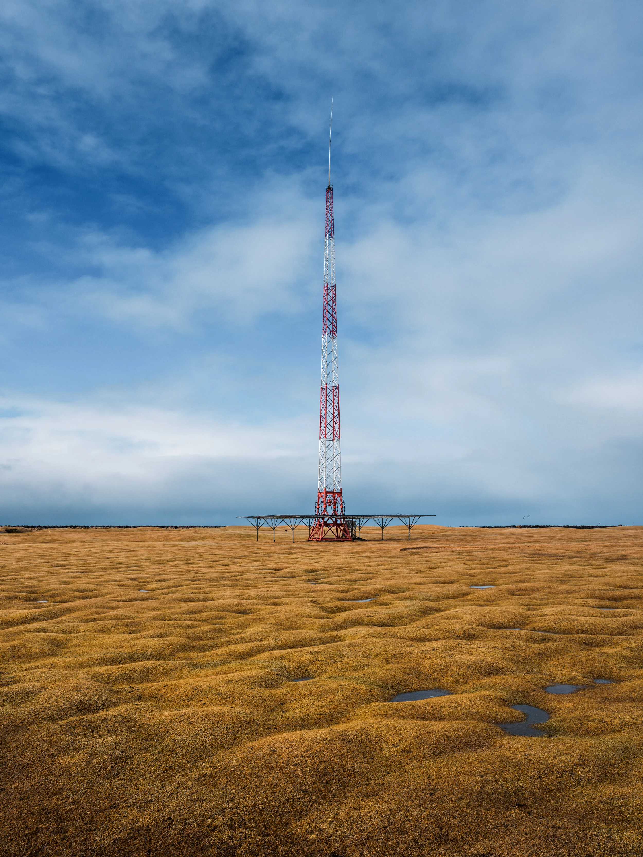 Radio tower at Grótta, Seltjarnarnes