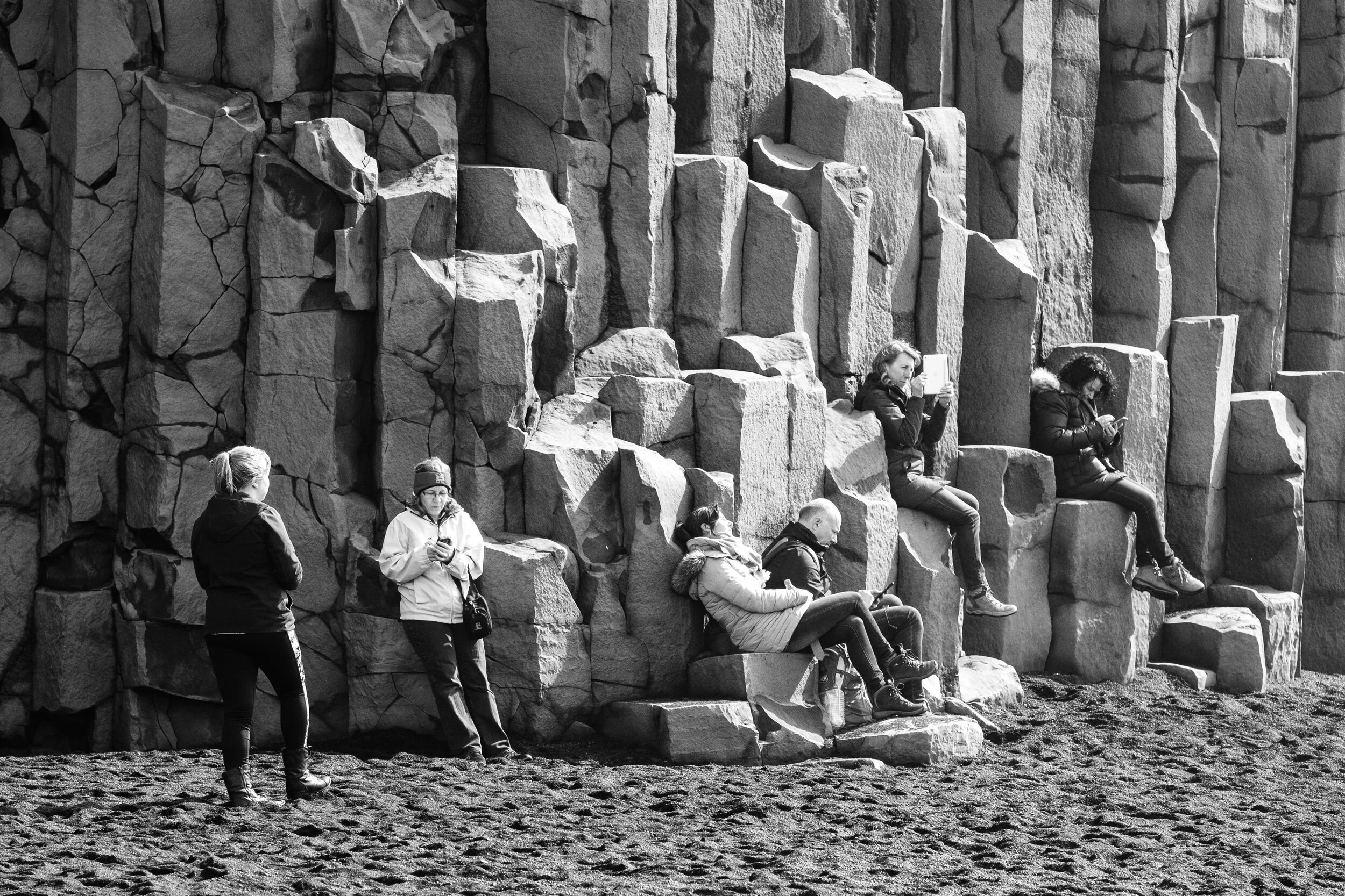 At Reynisfjara