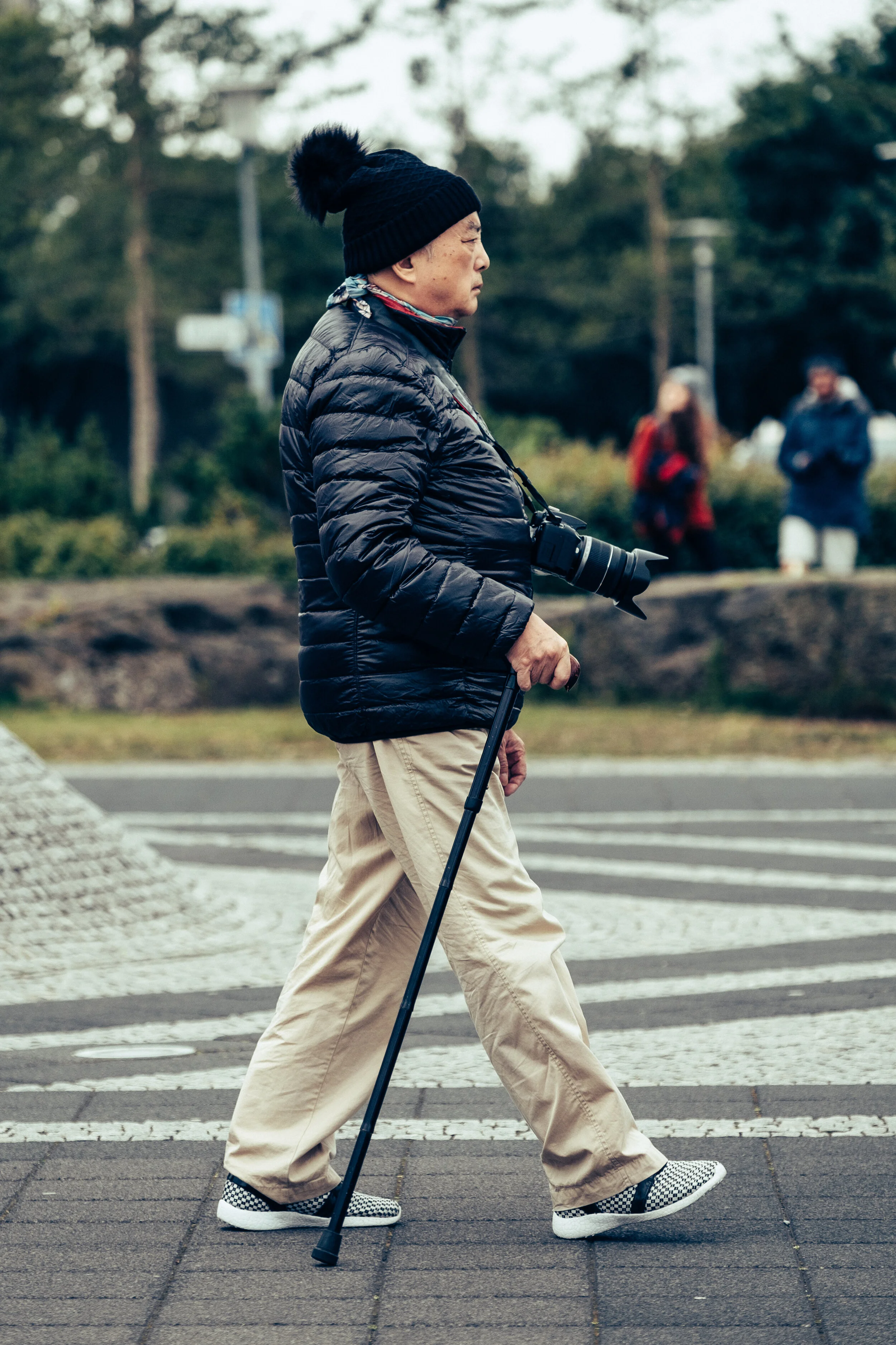 Elderly gentleman in Reykjavík
