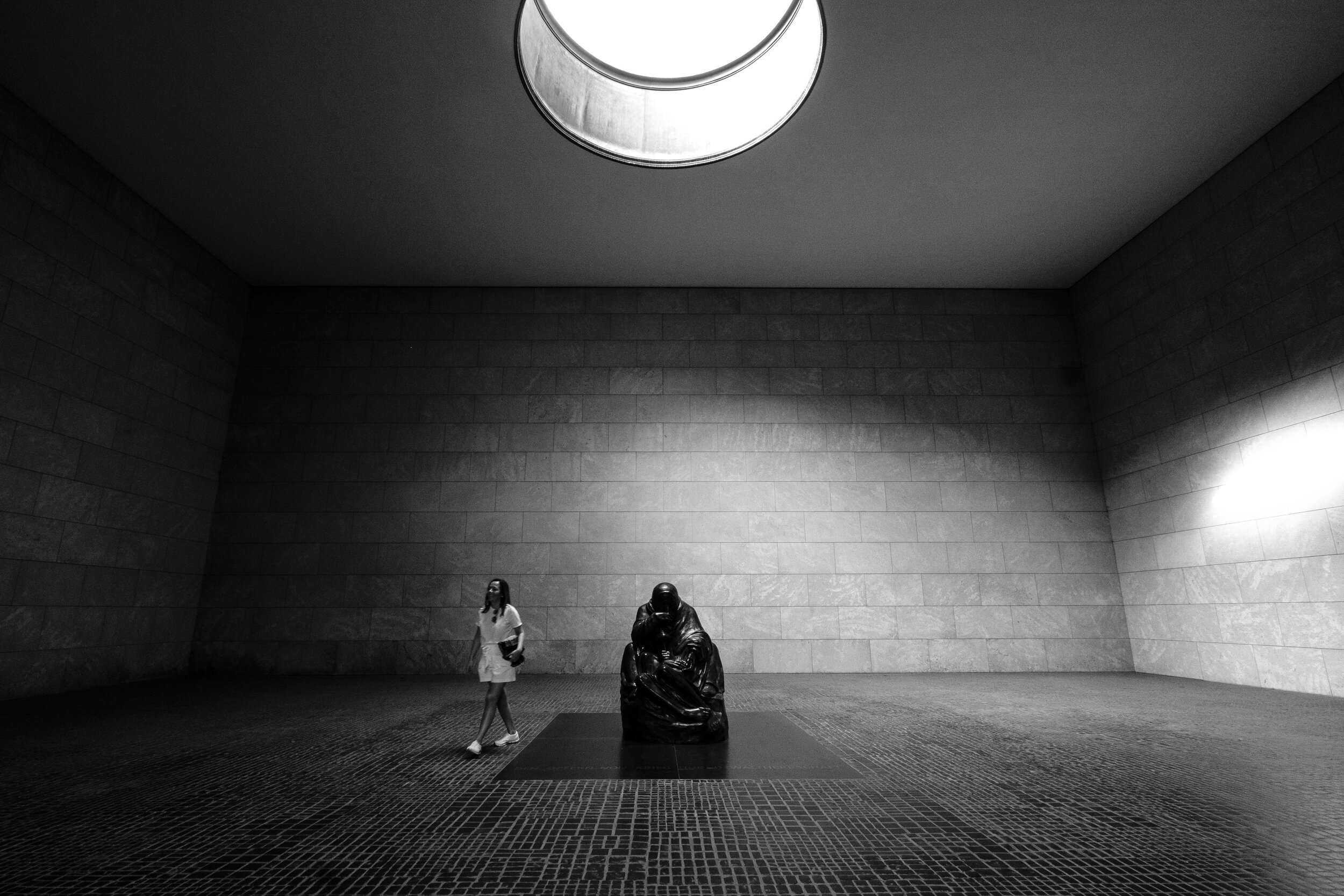 Posing at Neue Wache