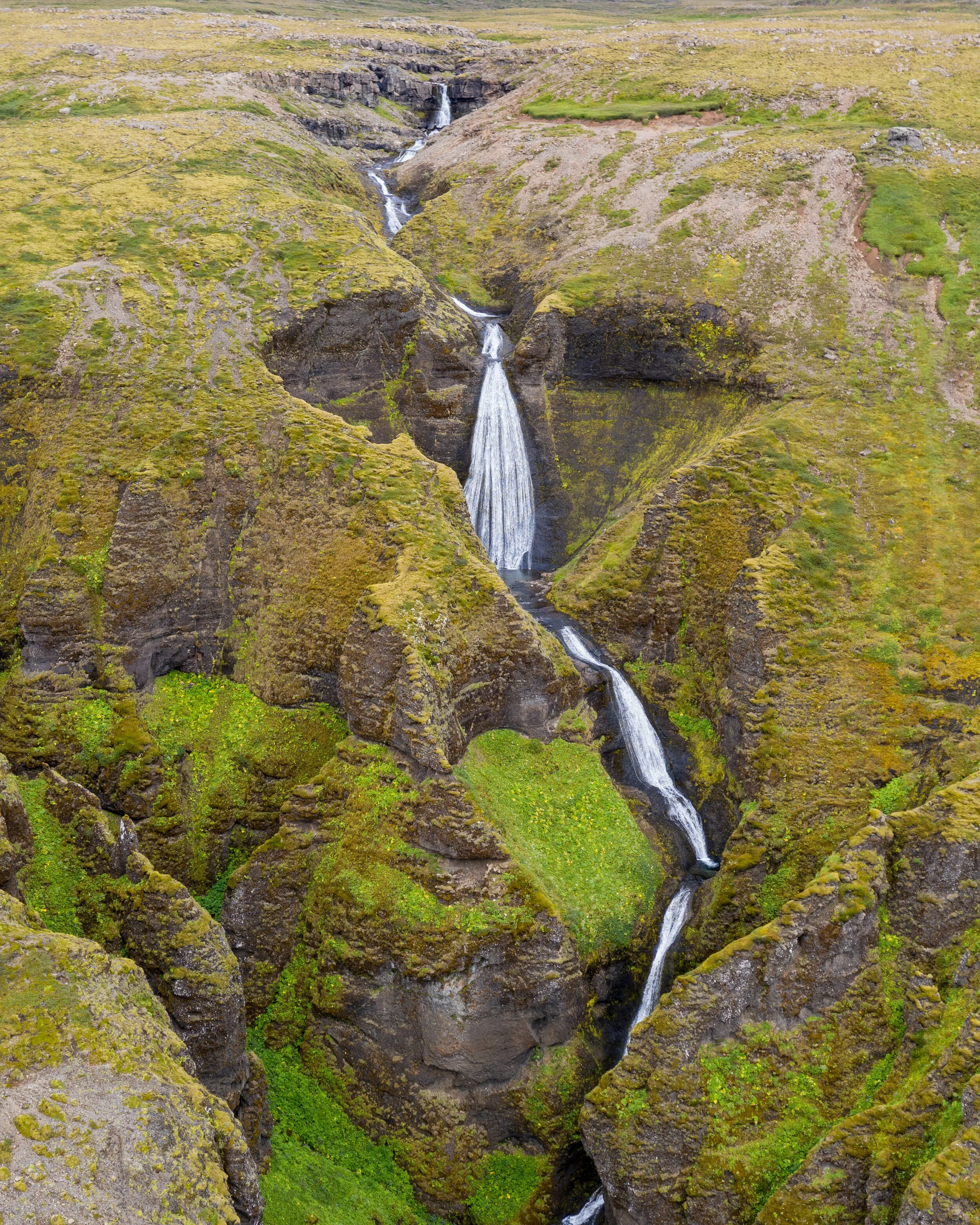 Waterfall in Þórisgil