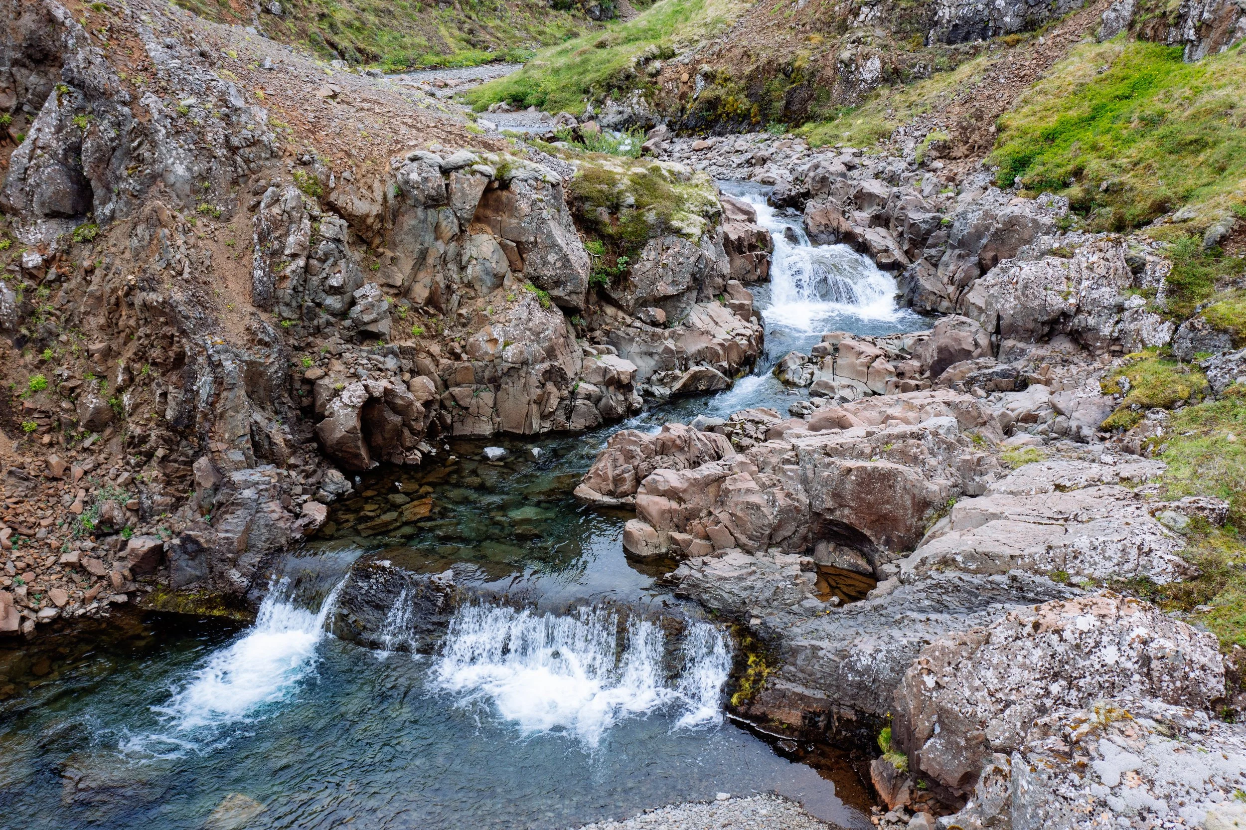Waterfall in Draghálsá