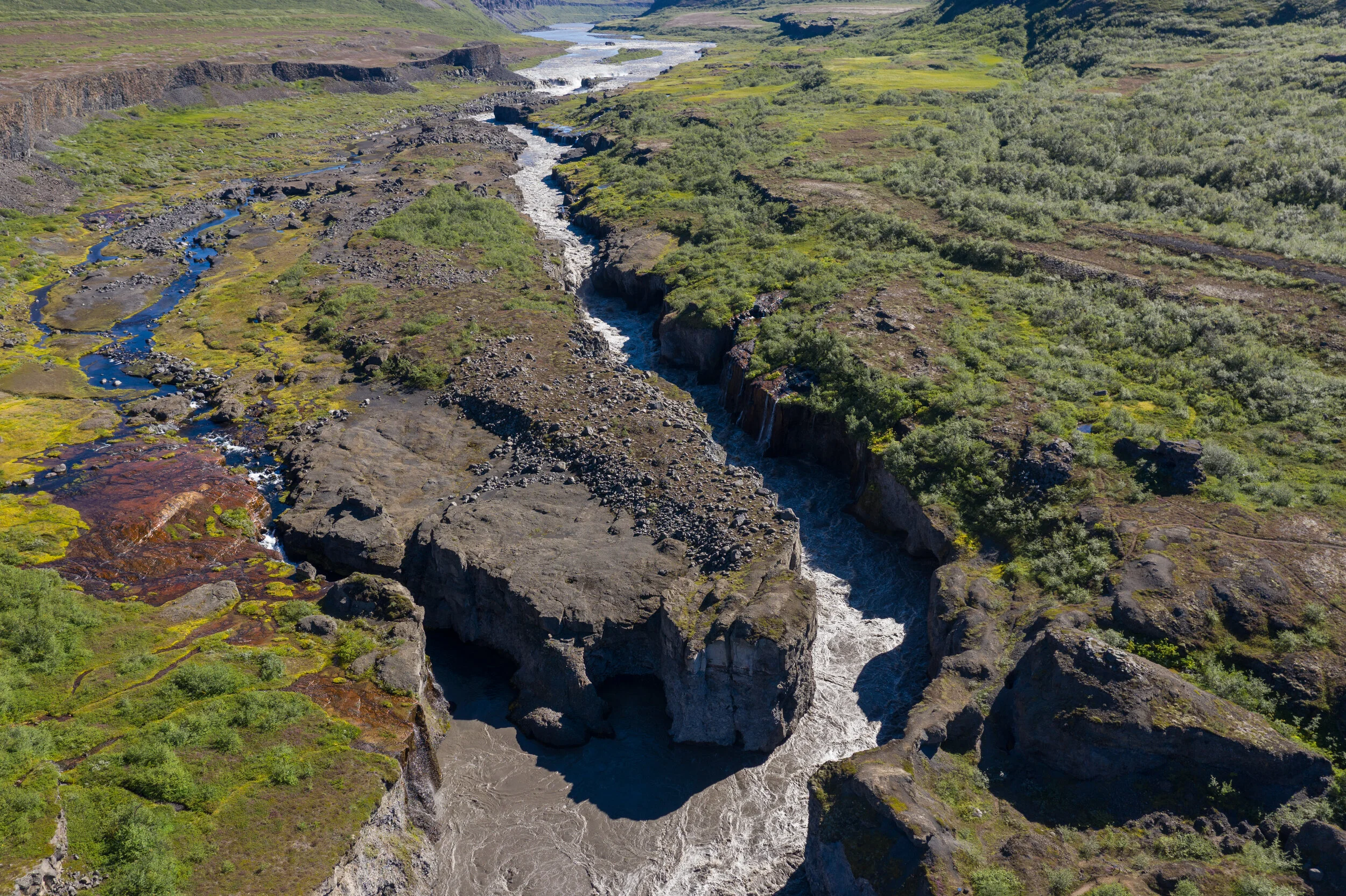 Vígabjargarfoss in Jökulsá á Fjöllum
