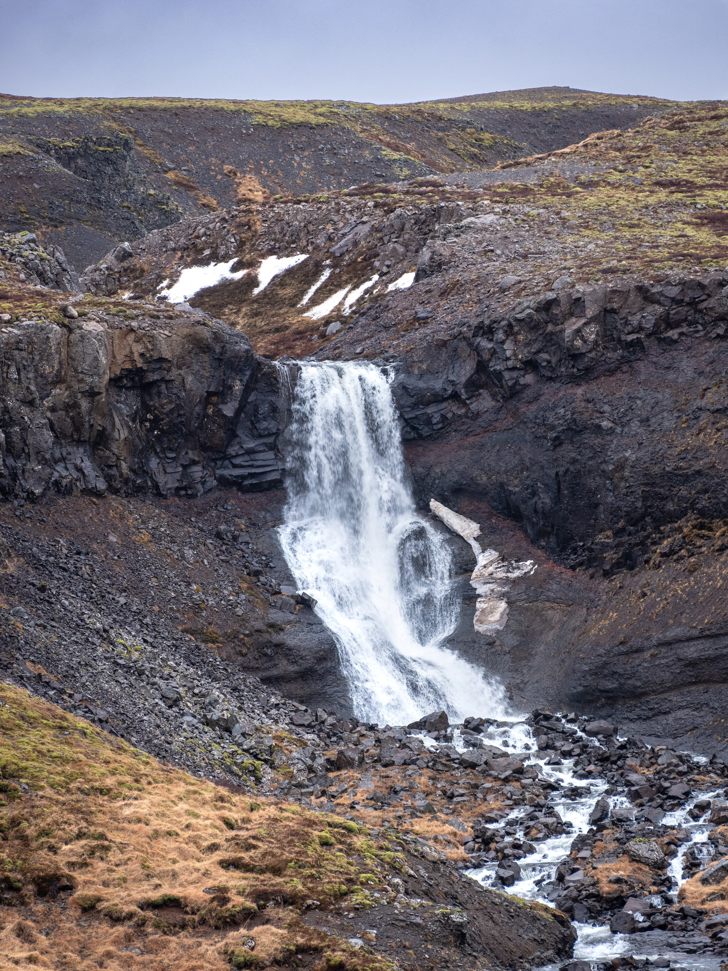 Waterfall in Kattarhryggsgil
