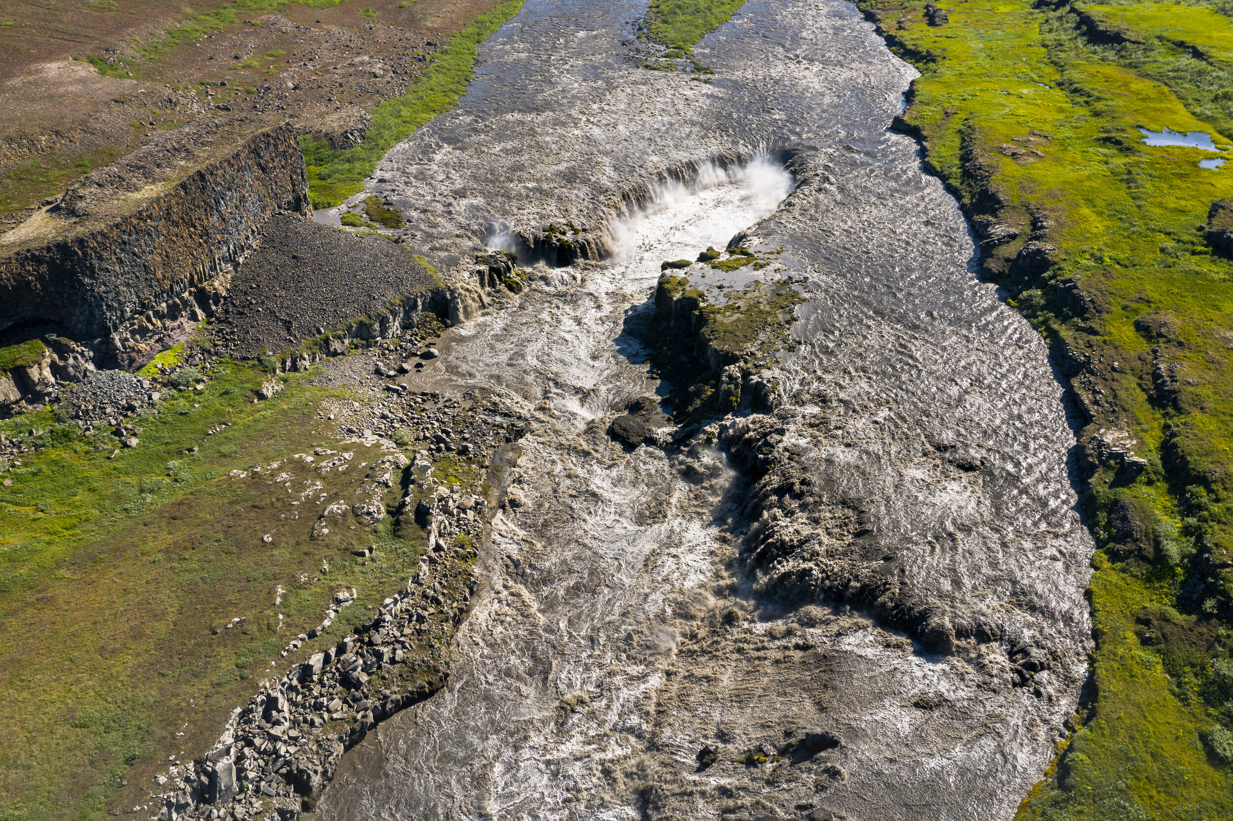 Réttarfoss in Jökulsá á Fjöllum