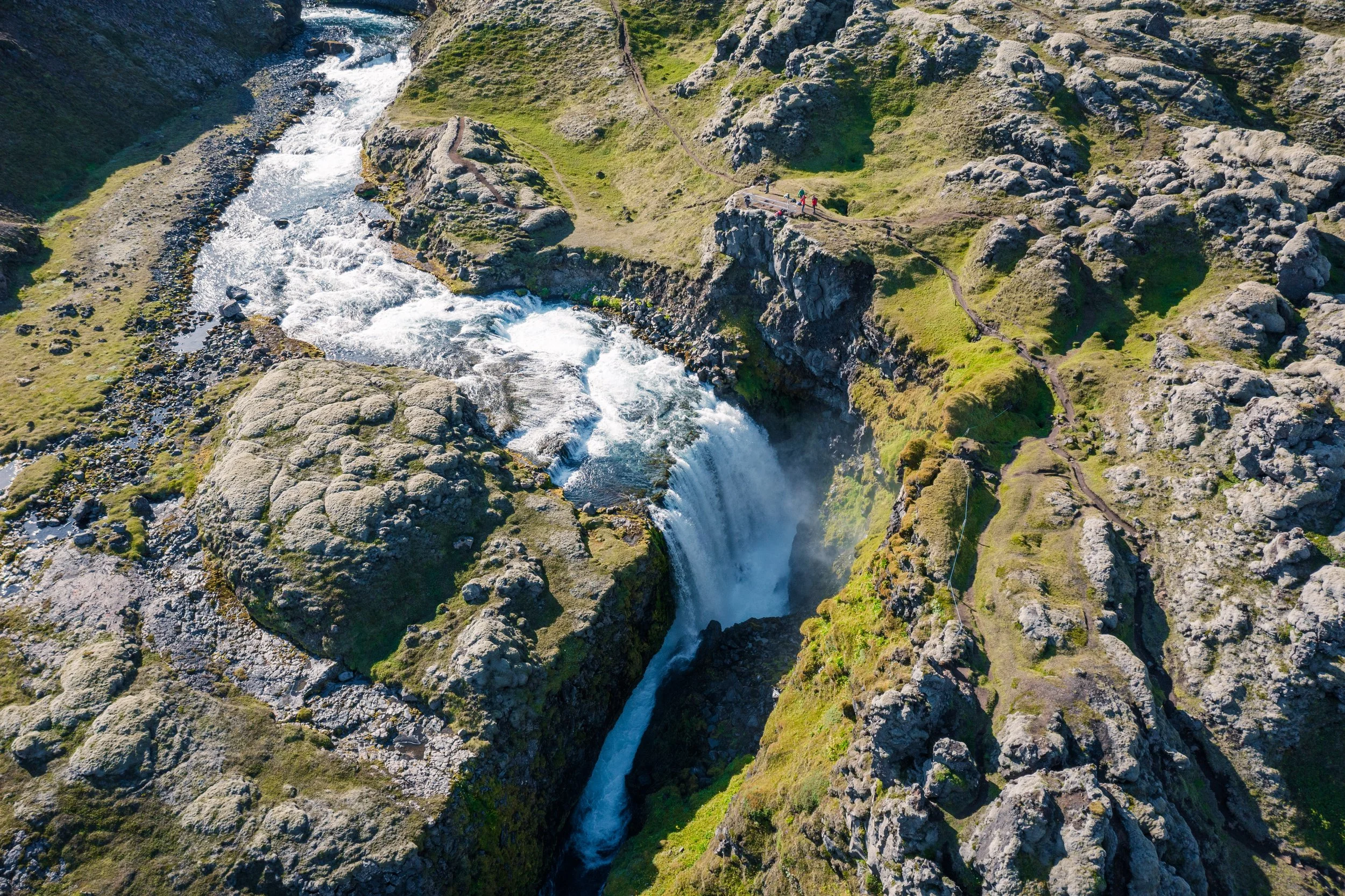 Hólafoss/Silfurfoss in Syðri-Ófæra