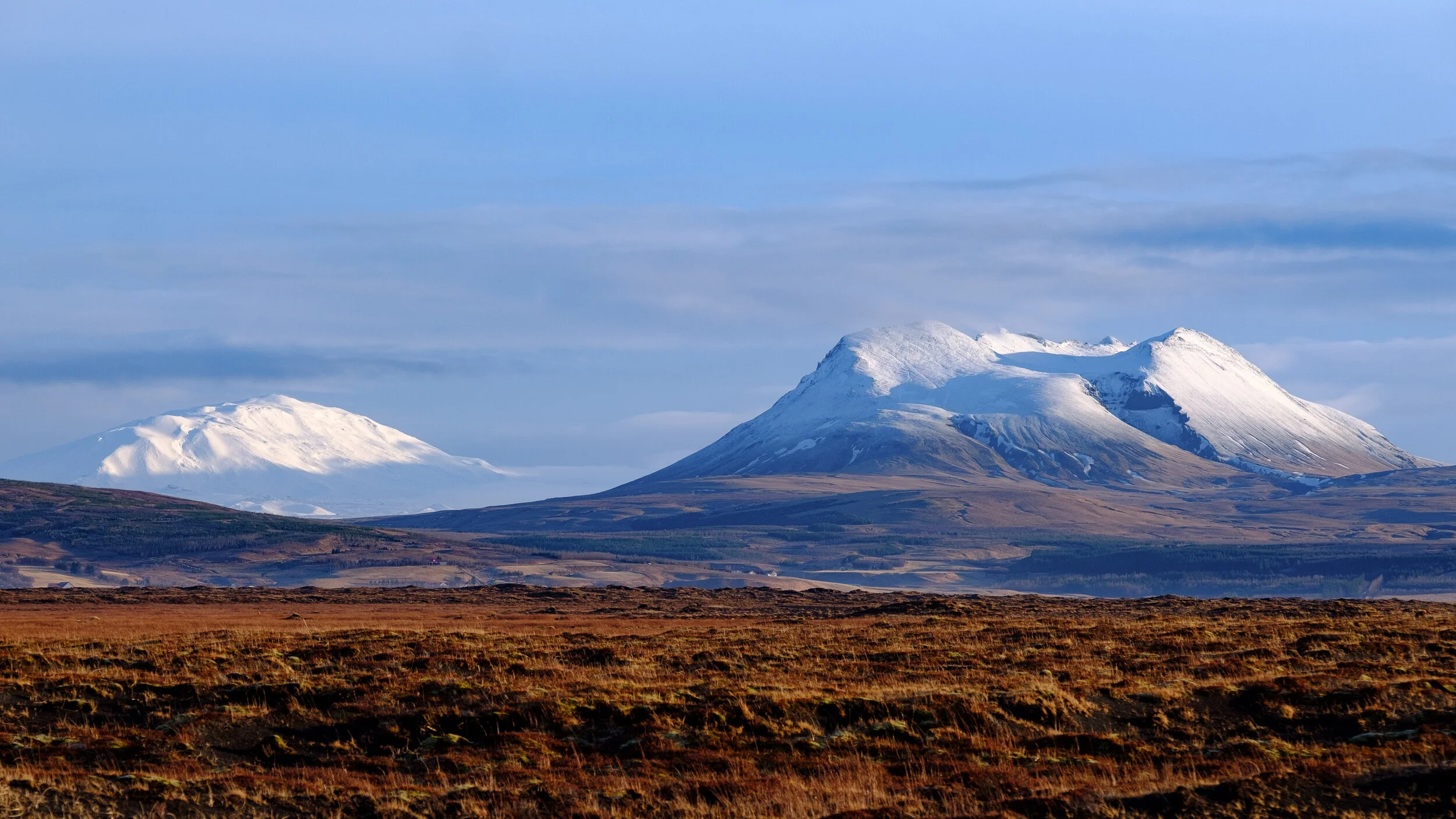 Þríhyrningur (Hekla in background)