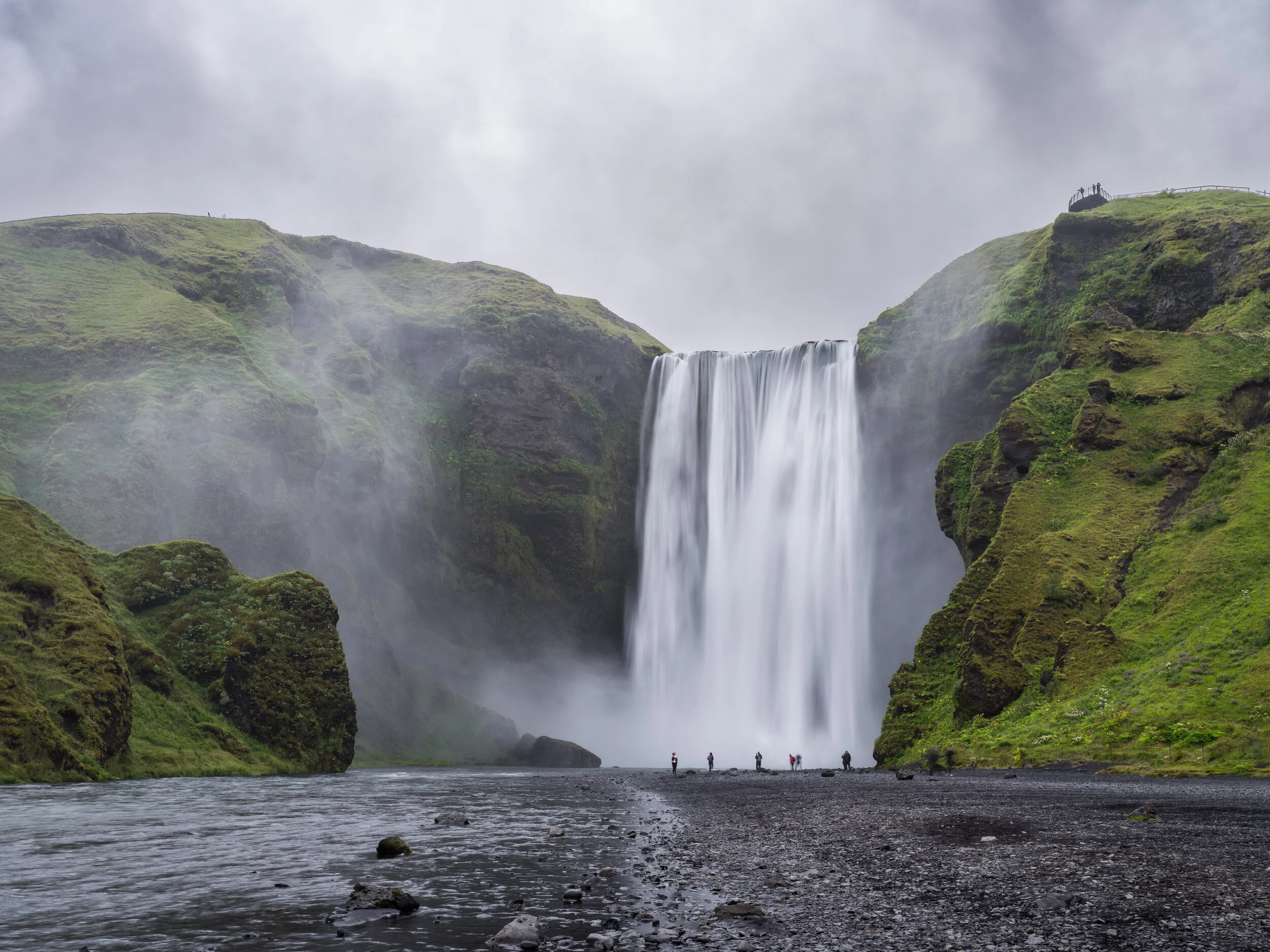 Skógafoss in Skógá
