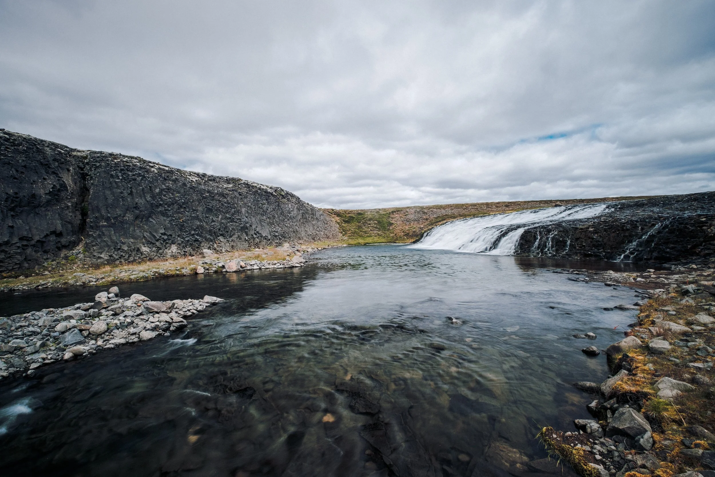 Búðarárfoss in Búðará