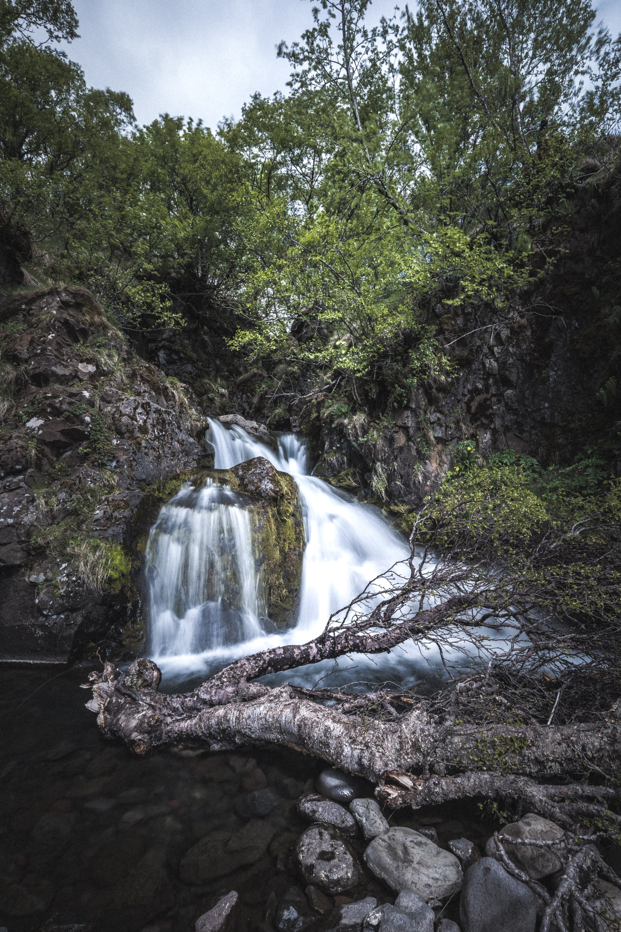Waterfall in Skaftafell