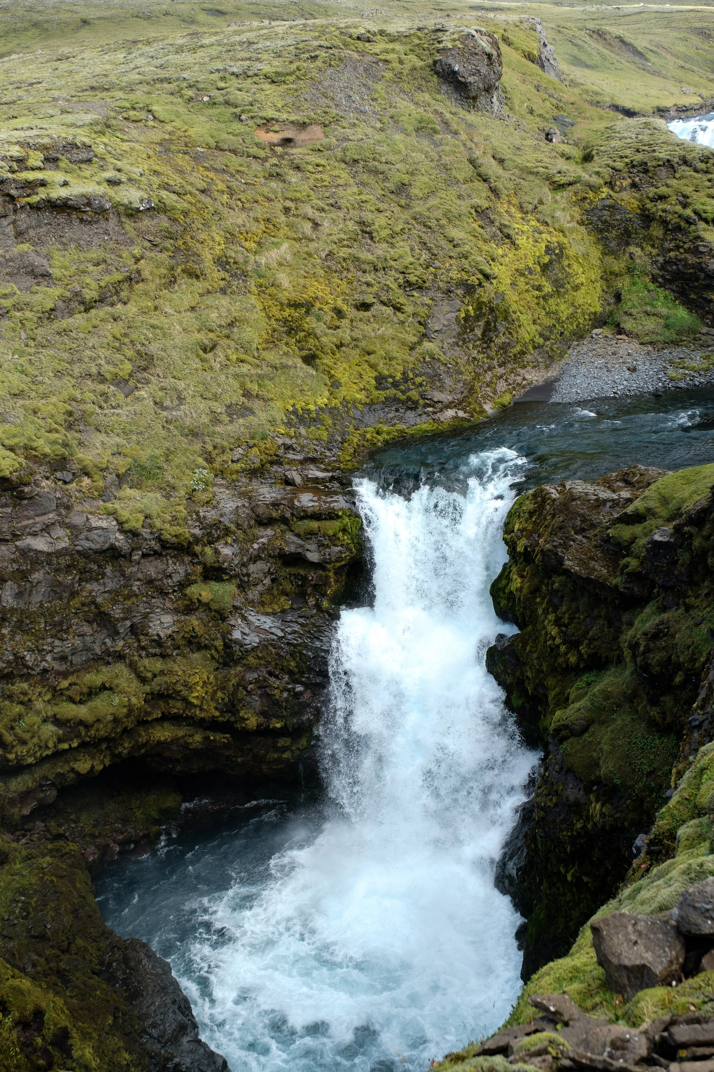 Waterfall in Skógá