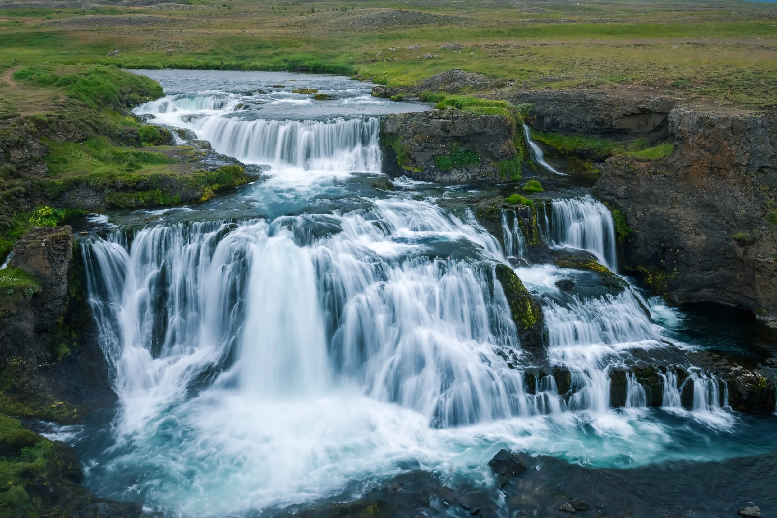 Reykjafoss in Húseyjarkvísl