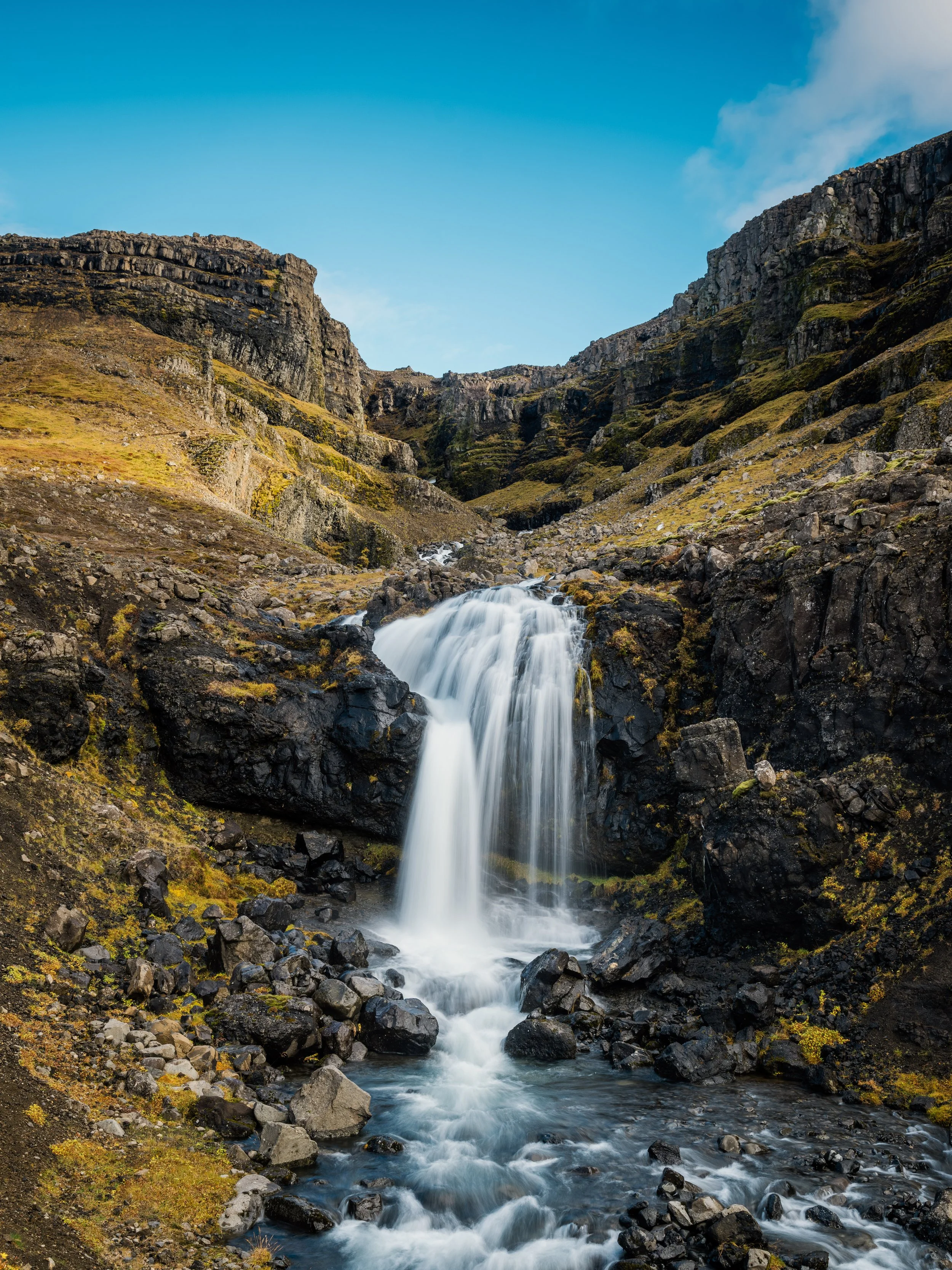 Fossinn við Litlasandsveginn