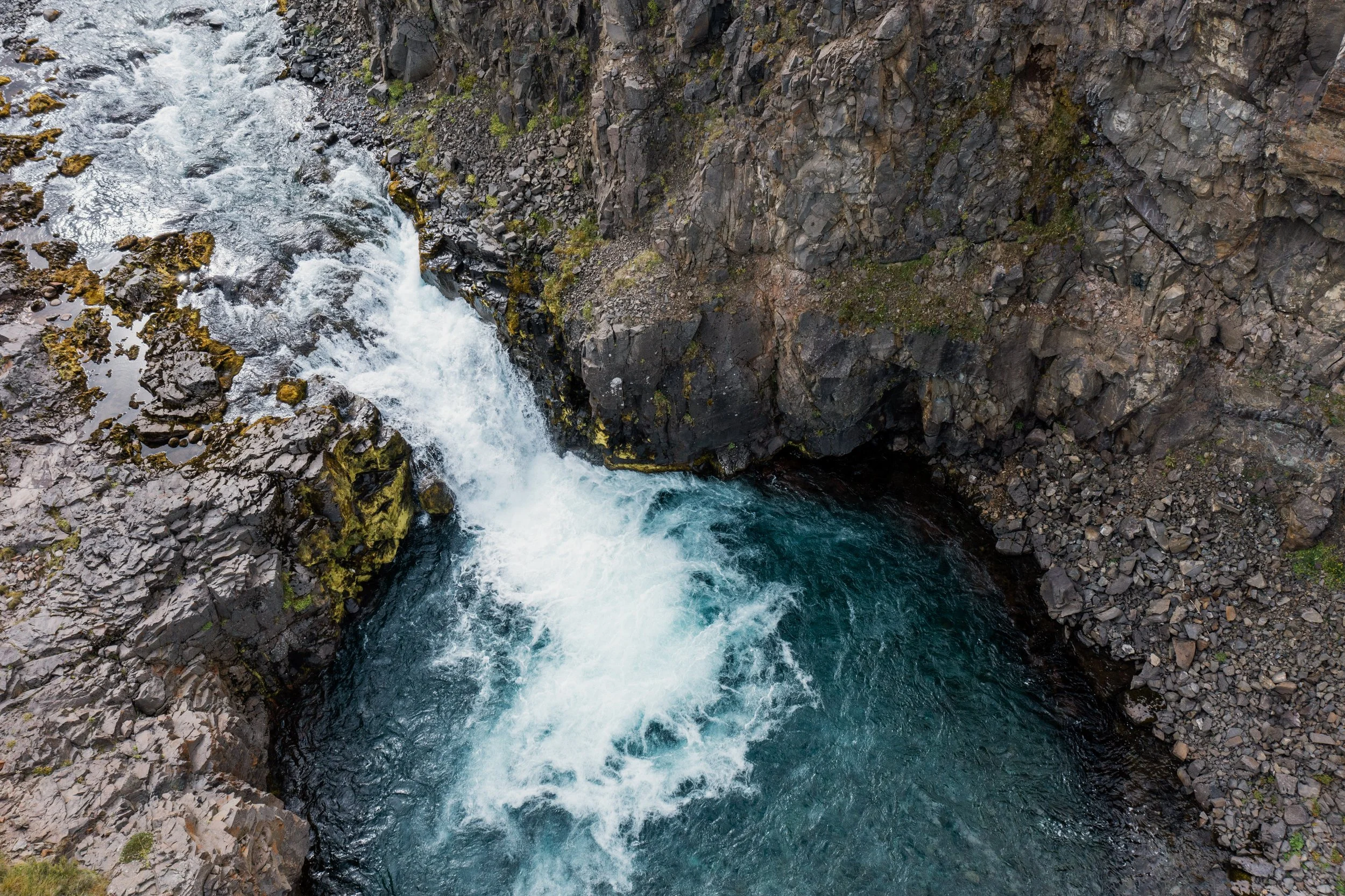 Stekkjarfoss in Núpá