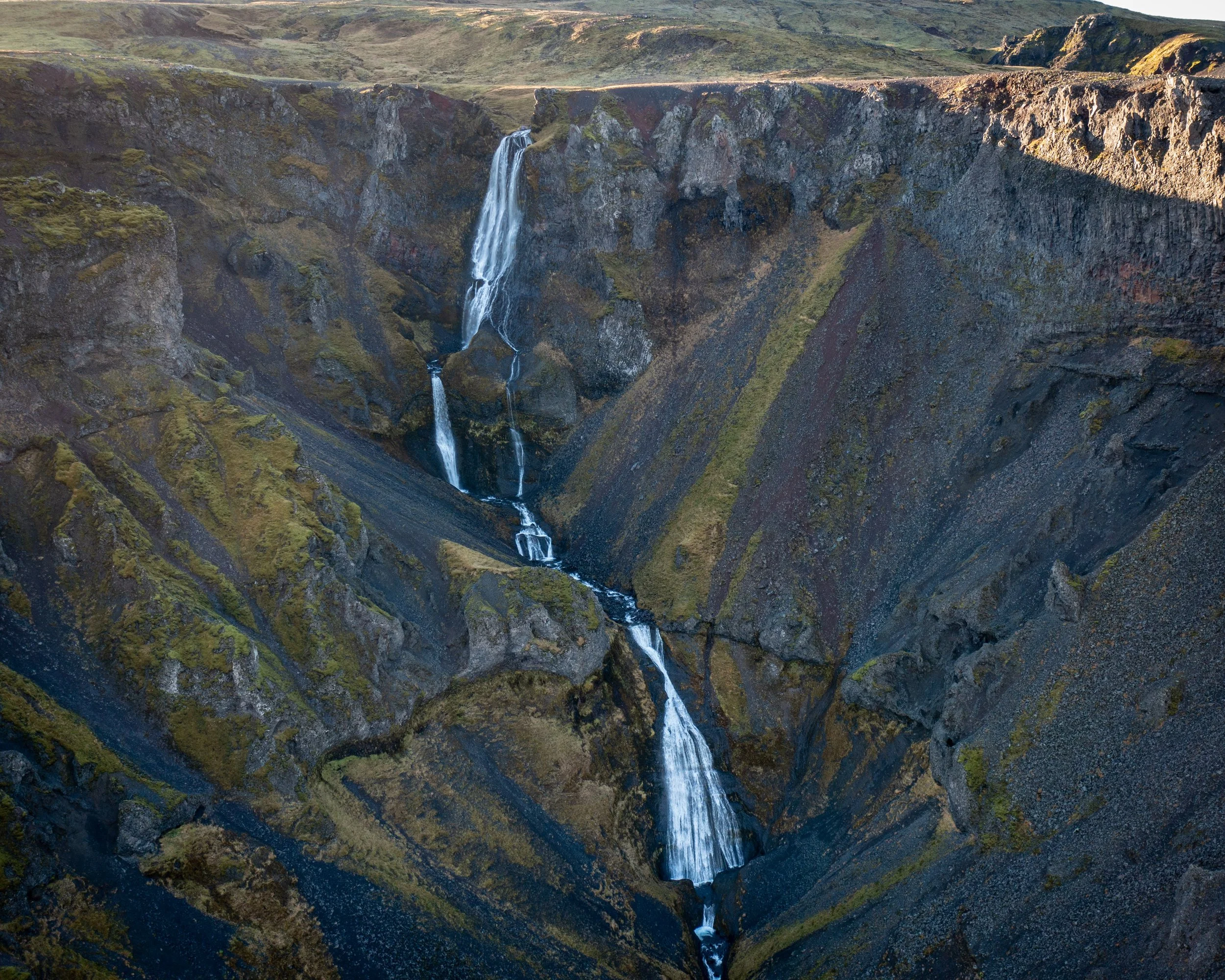Waterfall in Selá