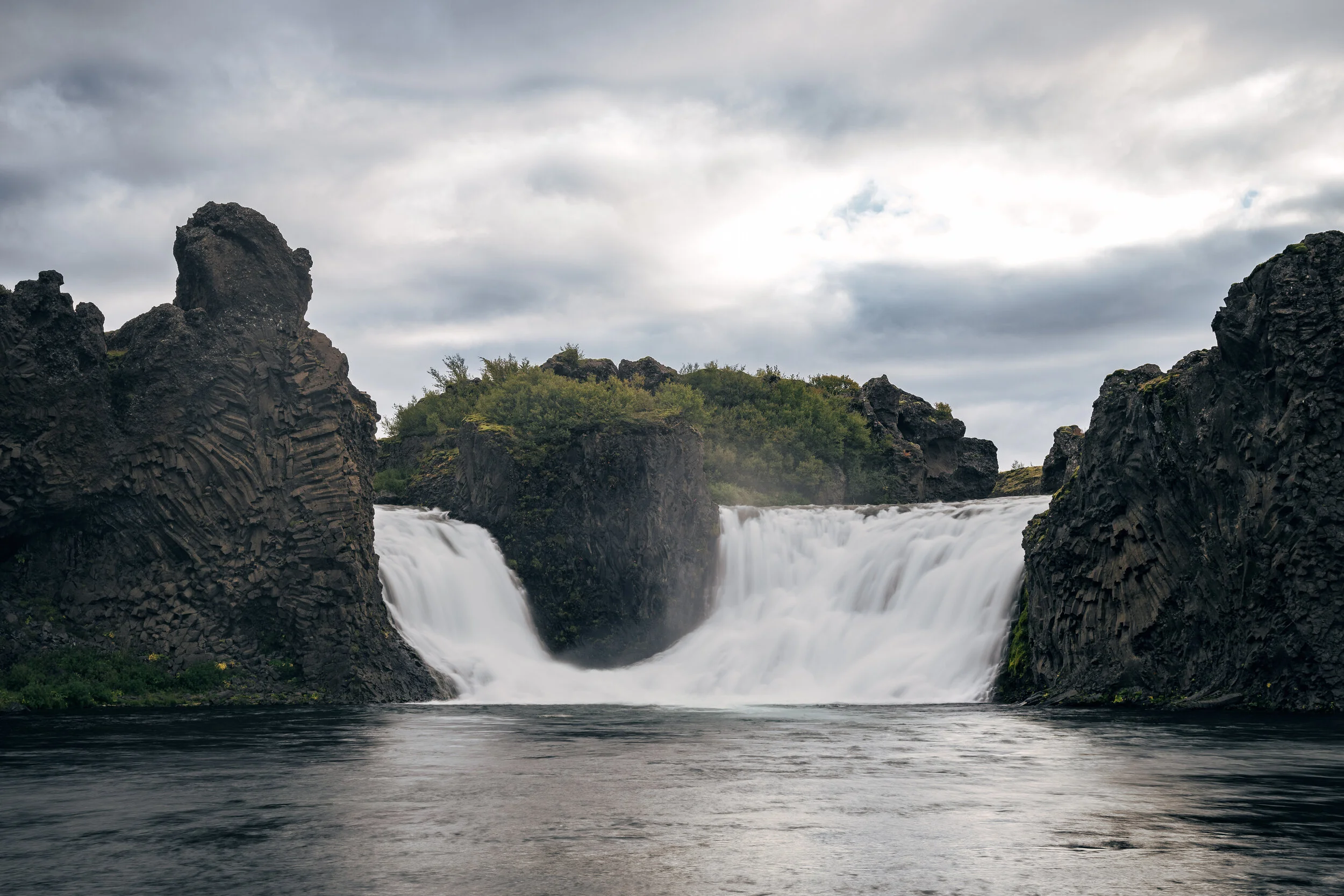 Hjálparfoss in Fossá