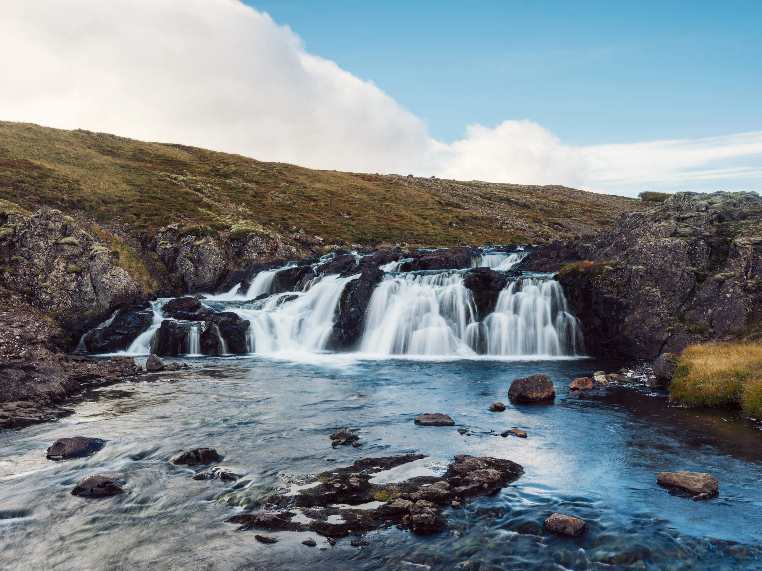 Waterfall in Gljúfurá