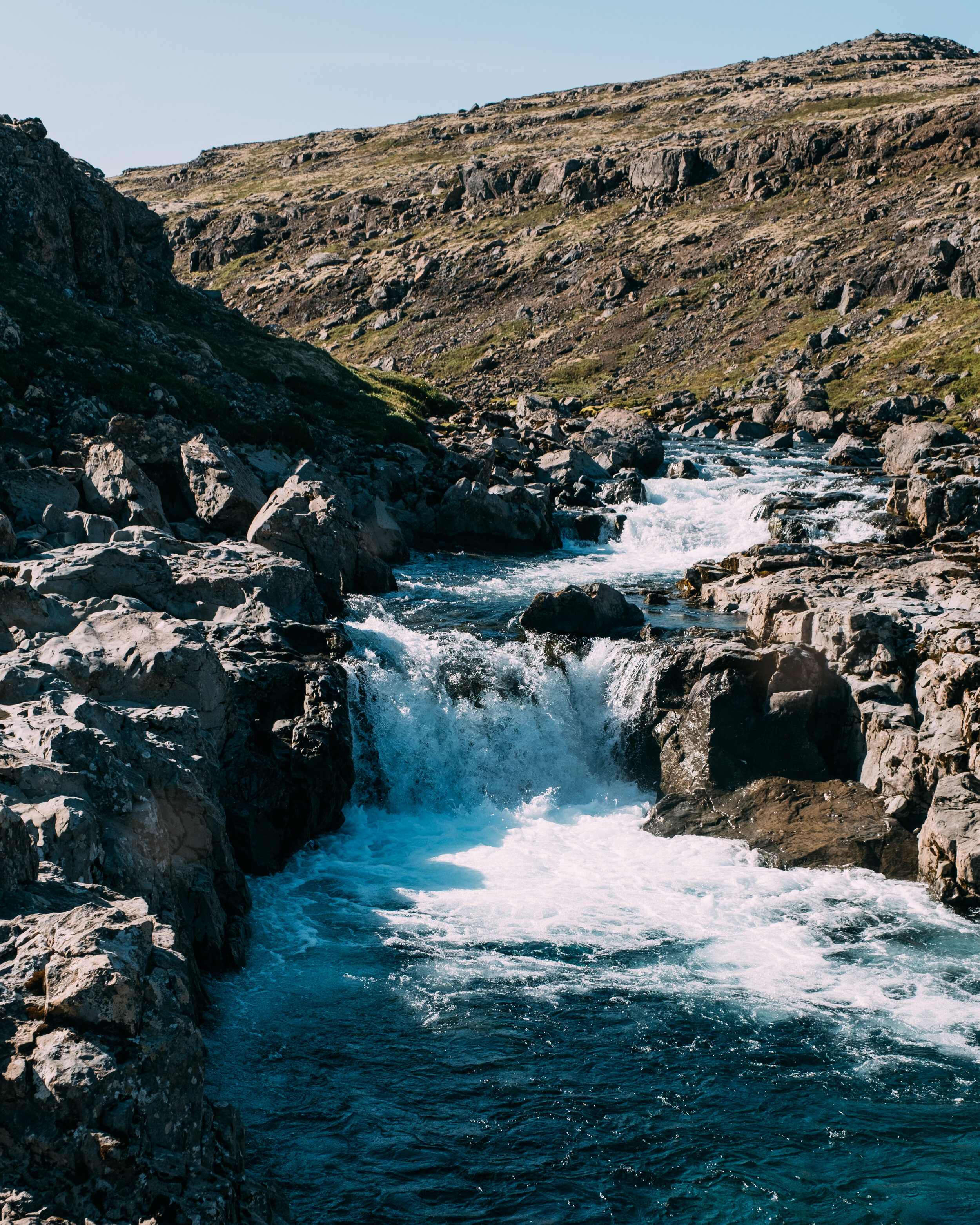 Waterfall in Rjúkandi