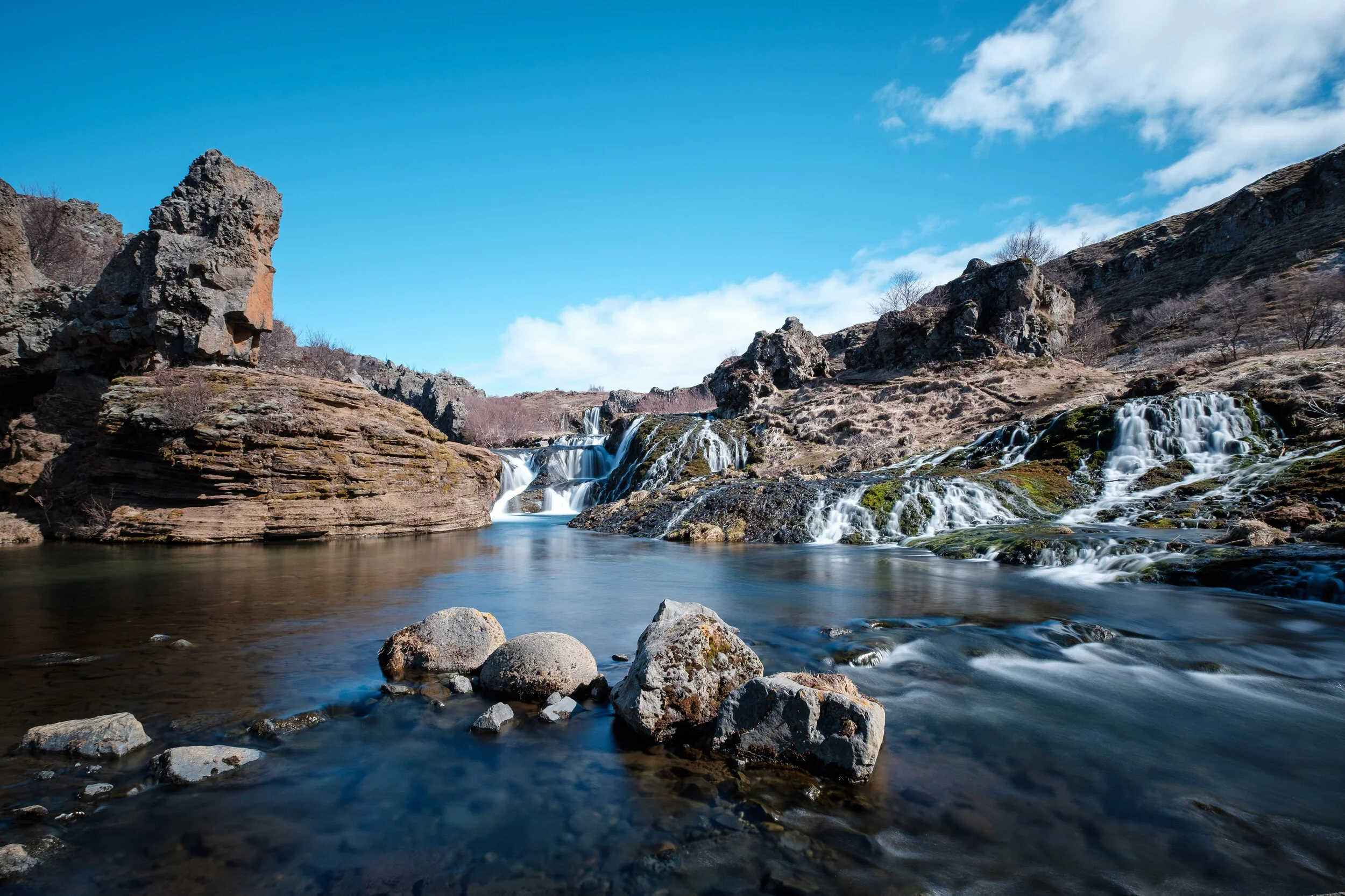 Gjáin in Rauðá
