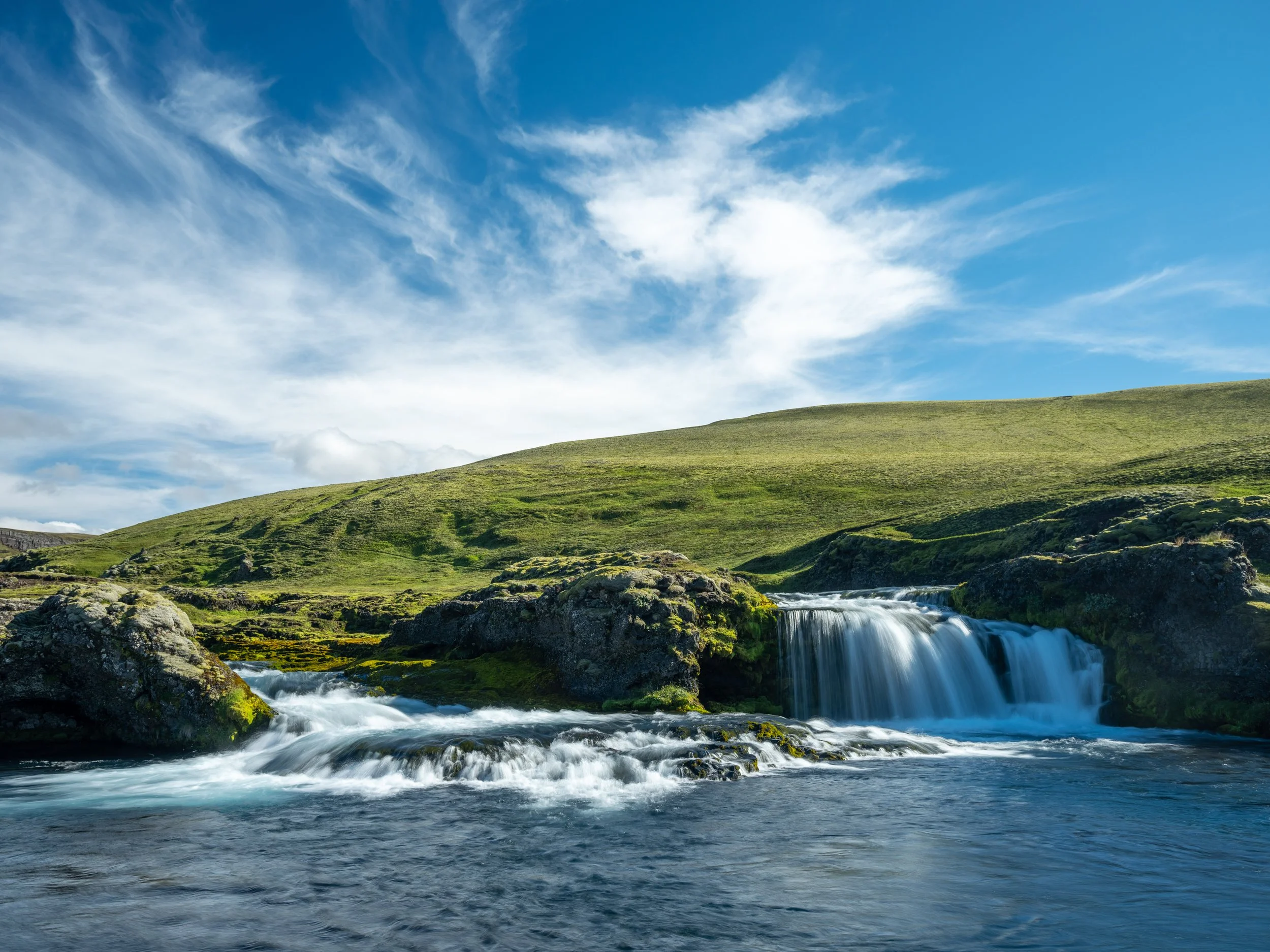 Waterfall in Norðari-Ófæra